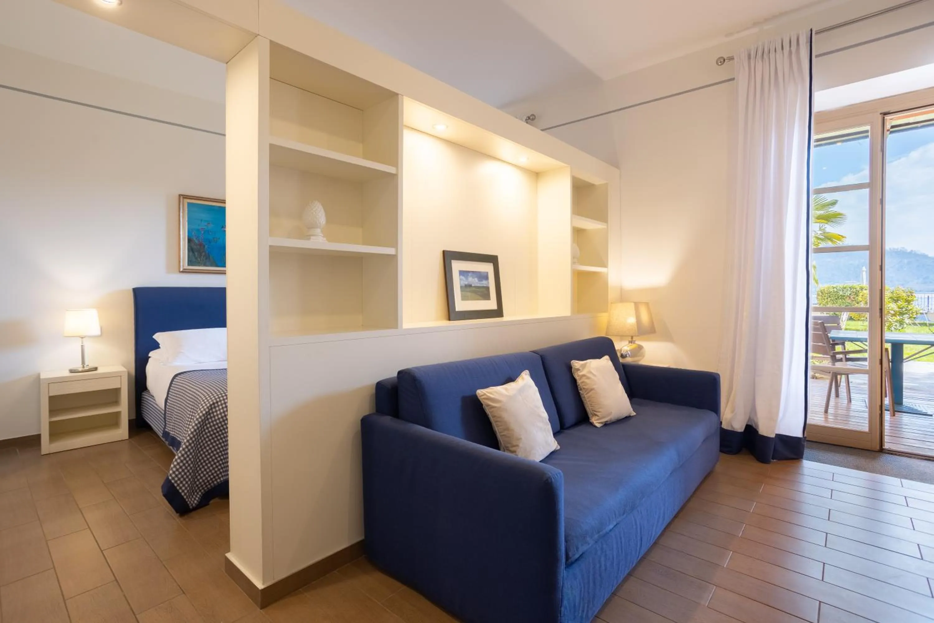 Bedroom, Bed in Resort Antico Verbano