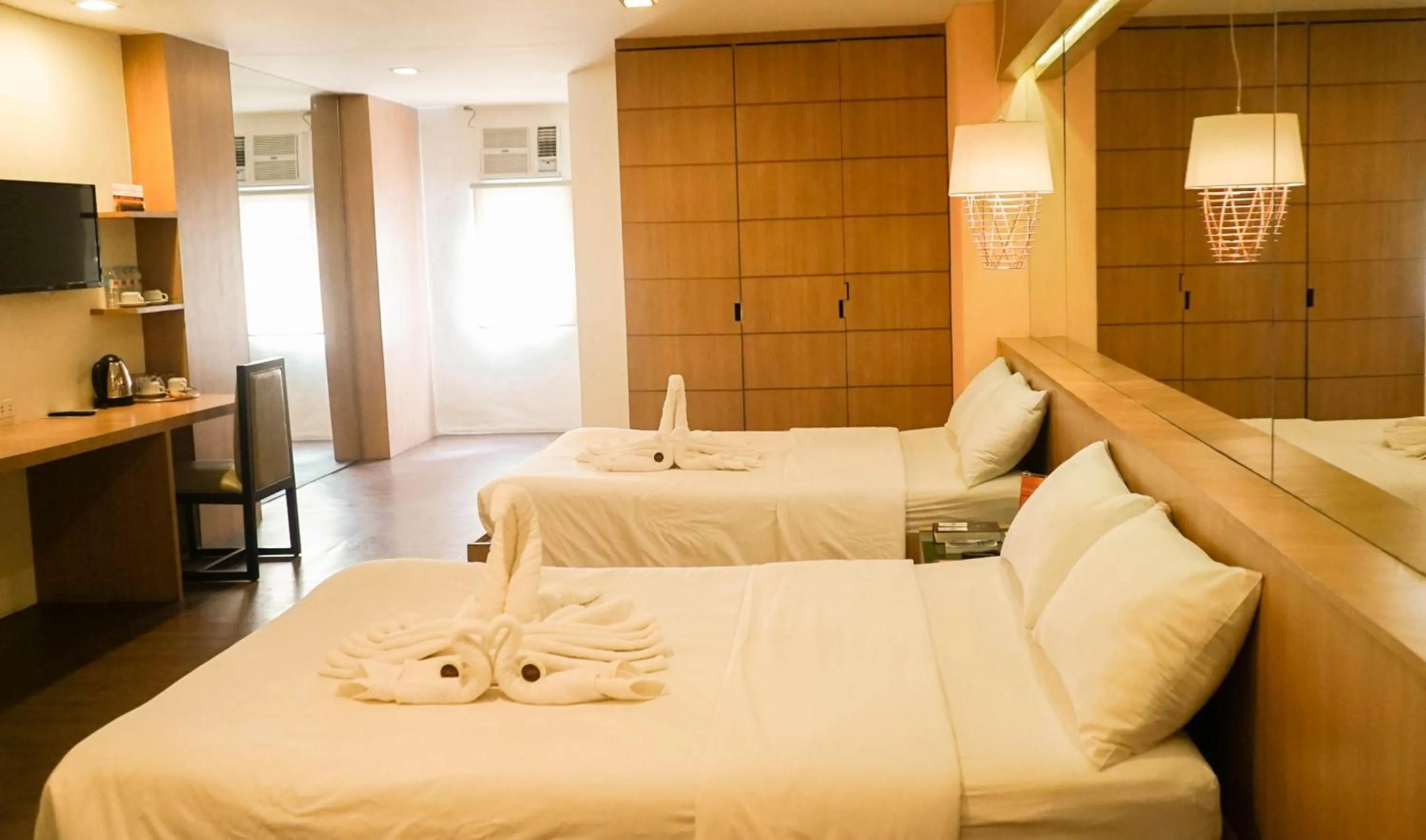 Bed in Tacloban Plaza Hotel