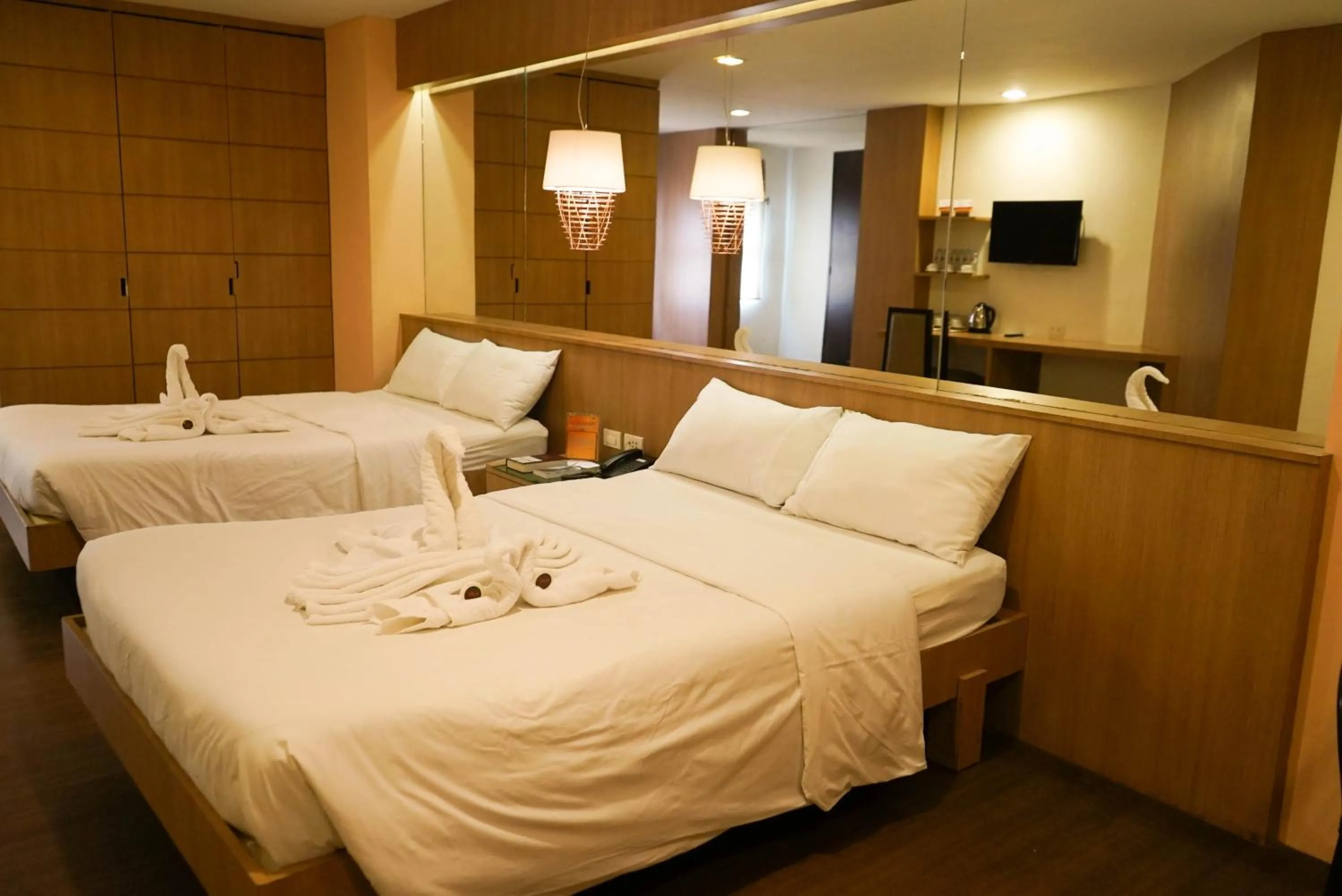 Bed in Tacloban Plaza Hotel