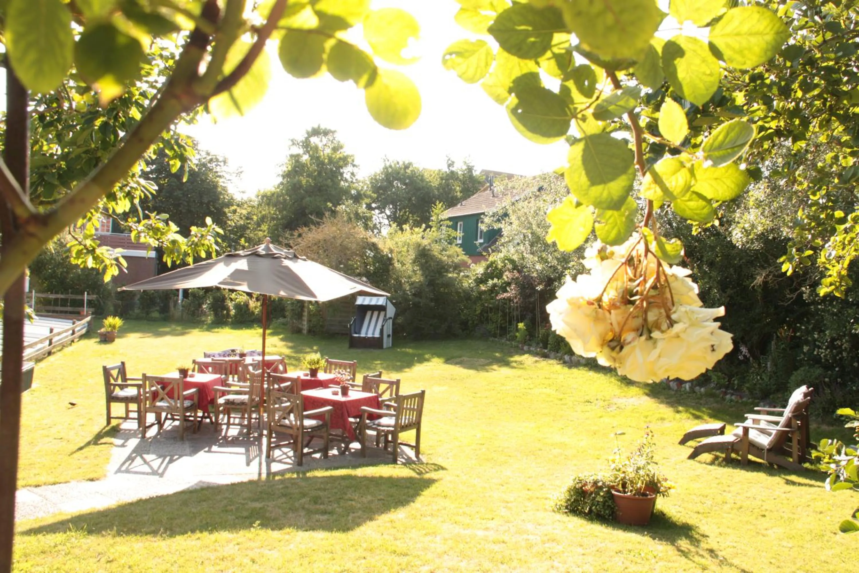 Garden in Hotel Spiekeroog