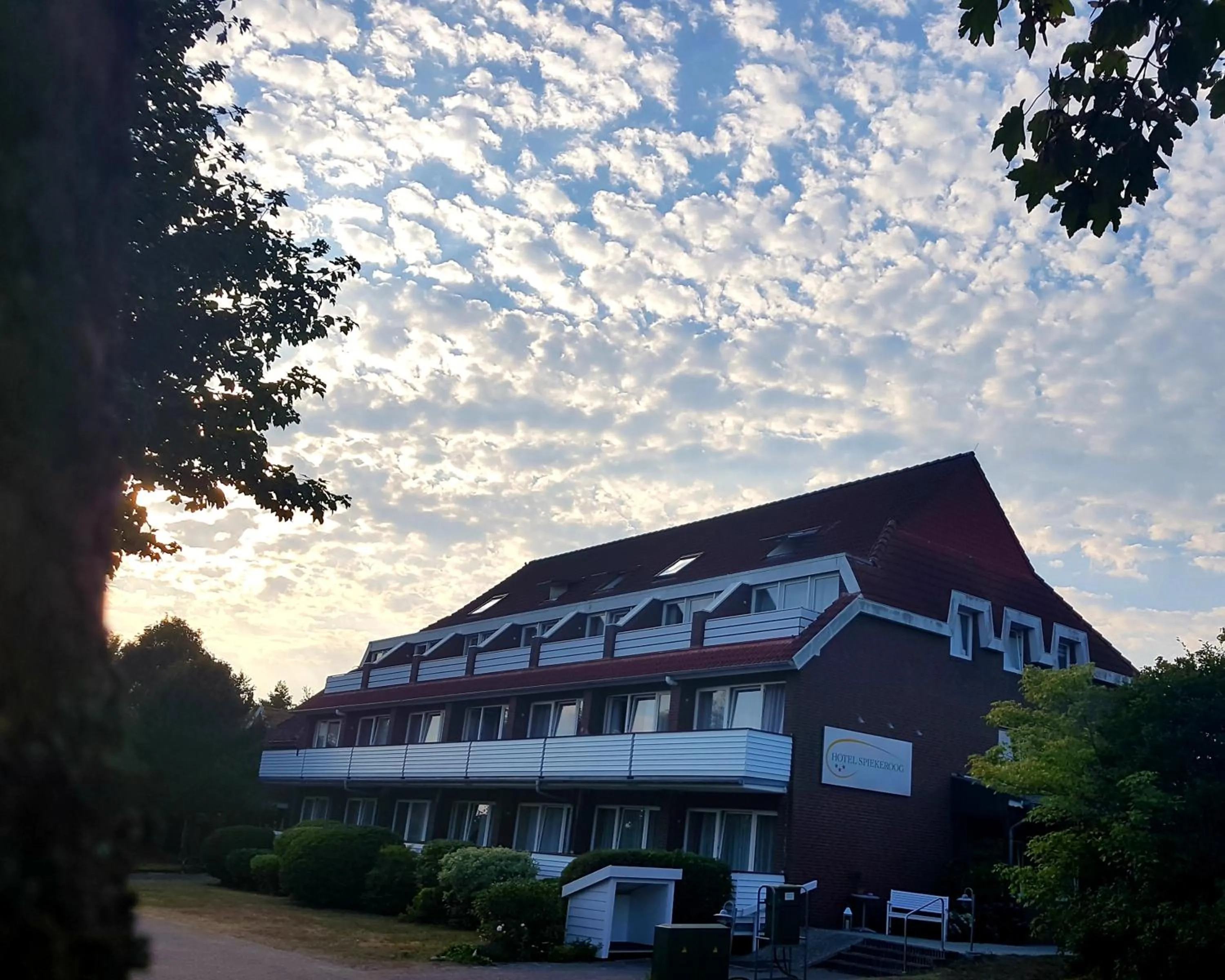 Facade/entrance in Hotel Spiekeroog