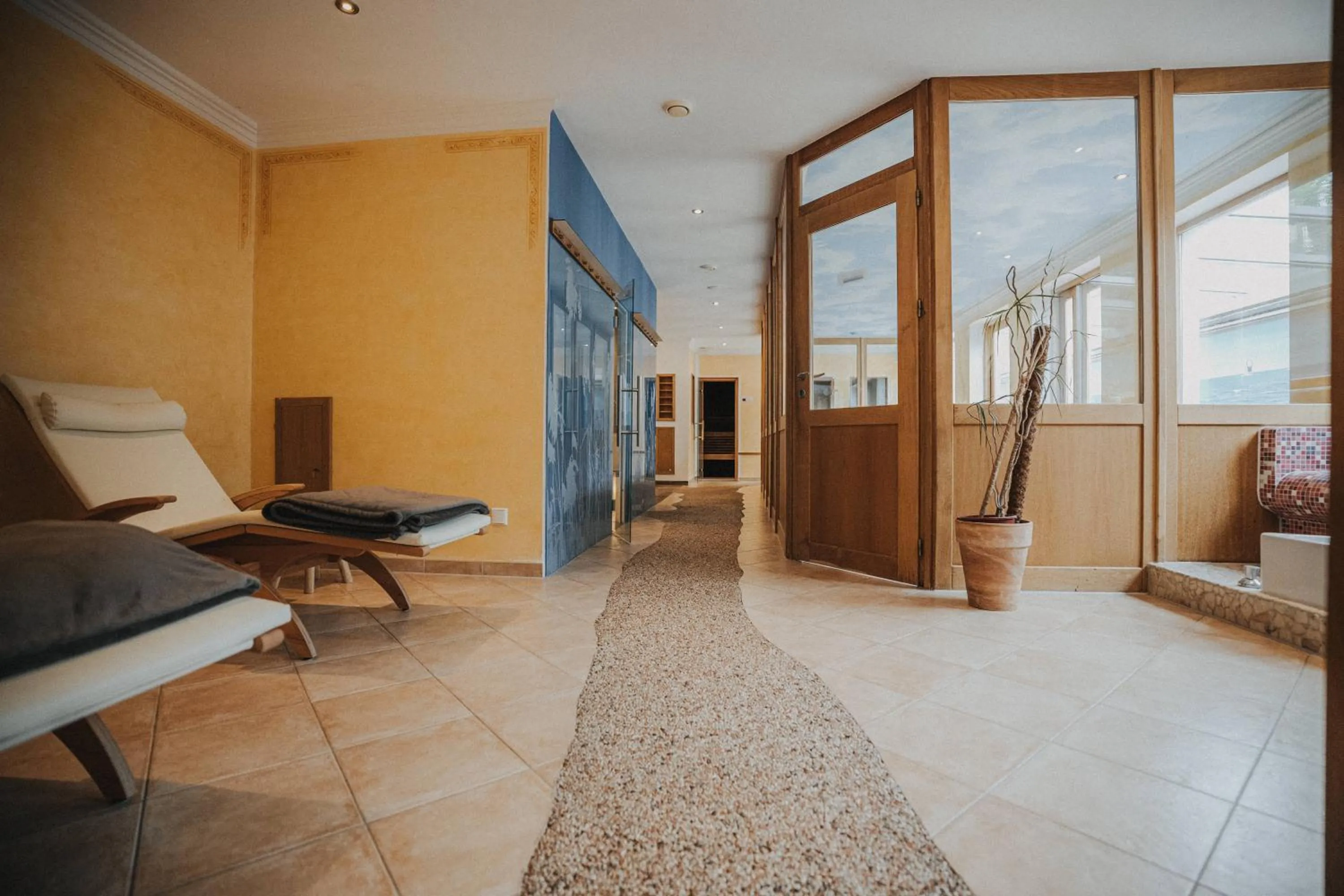 Spa and wellness centre/facilities in Hotel Spiekeroog