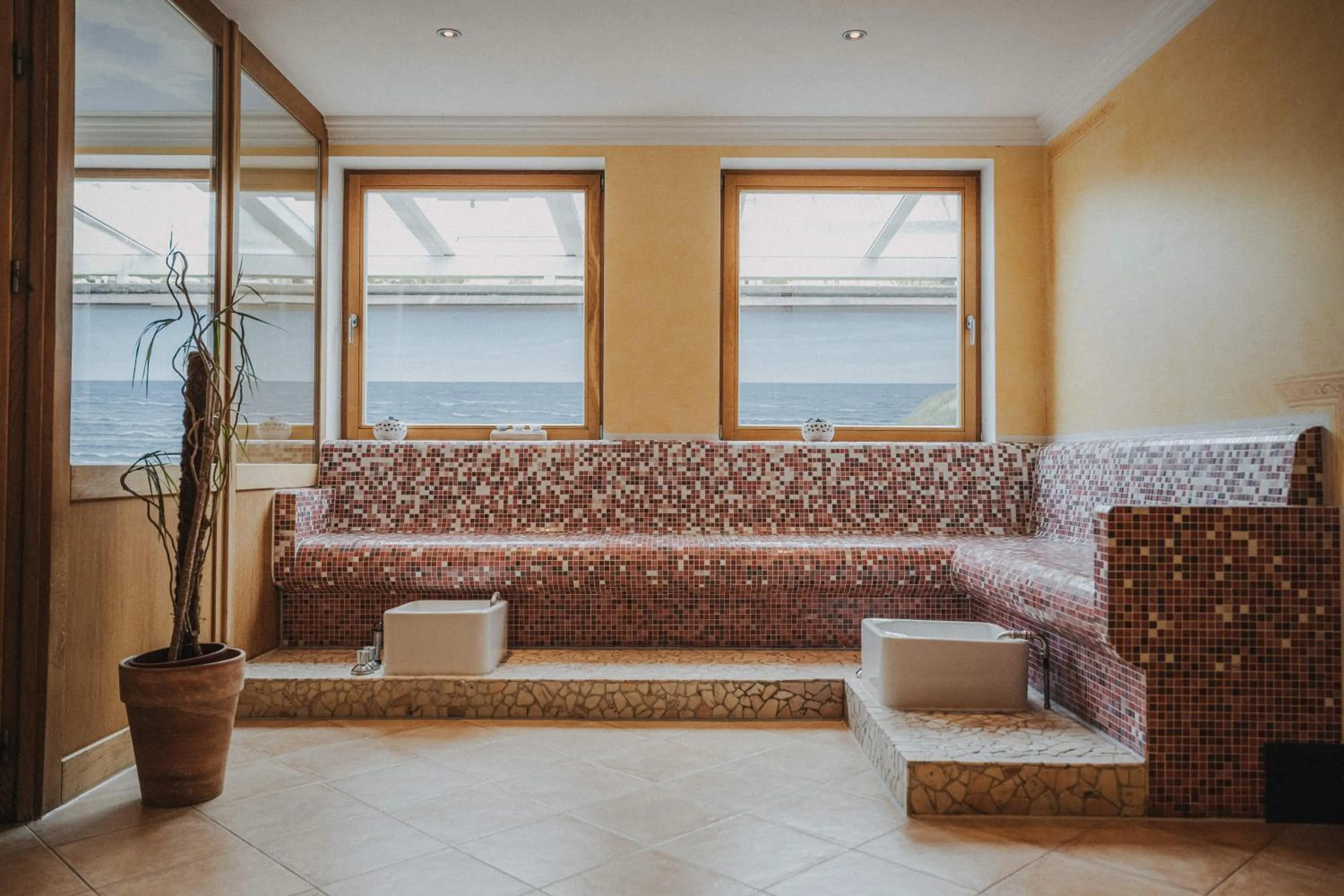 Spa and wellness centre/facilities in Hotel Spiekeroog