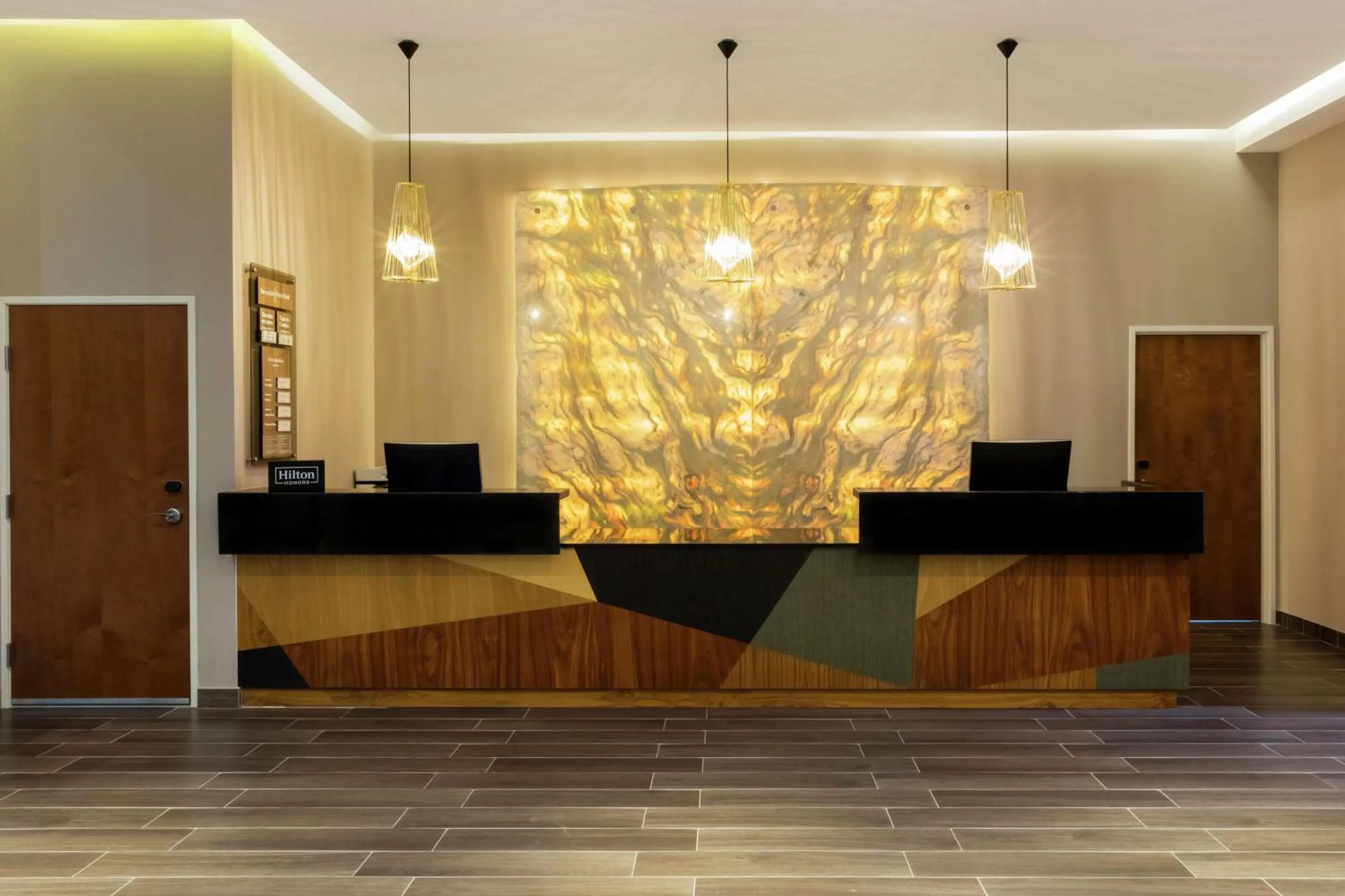 Lobby or reception in Hilton Garden Inn Salamanca