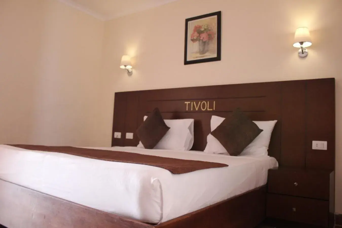 Bed in Tivoli Hotel Aqua Park