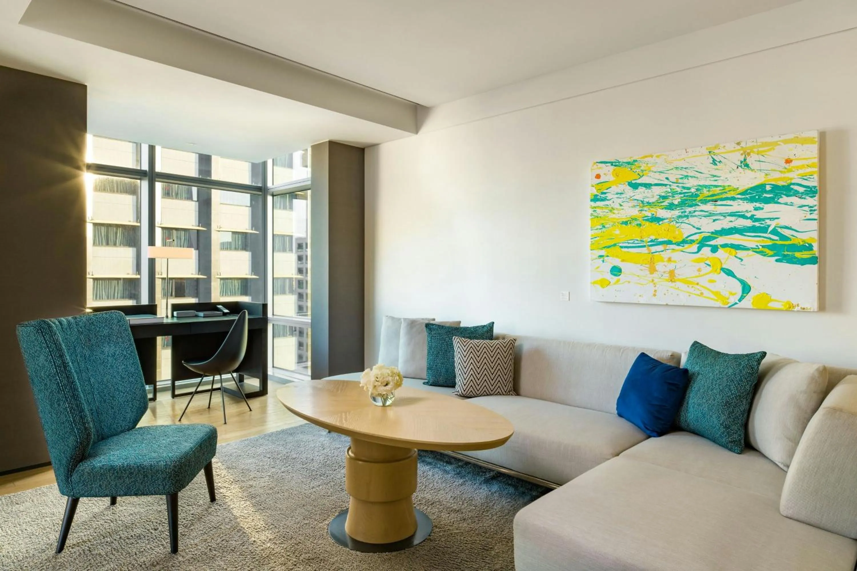 Living room in THE AMNIS, a Luxury Collection Hotel, Kaohsiung