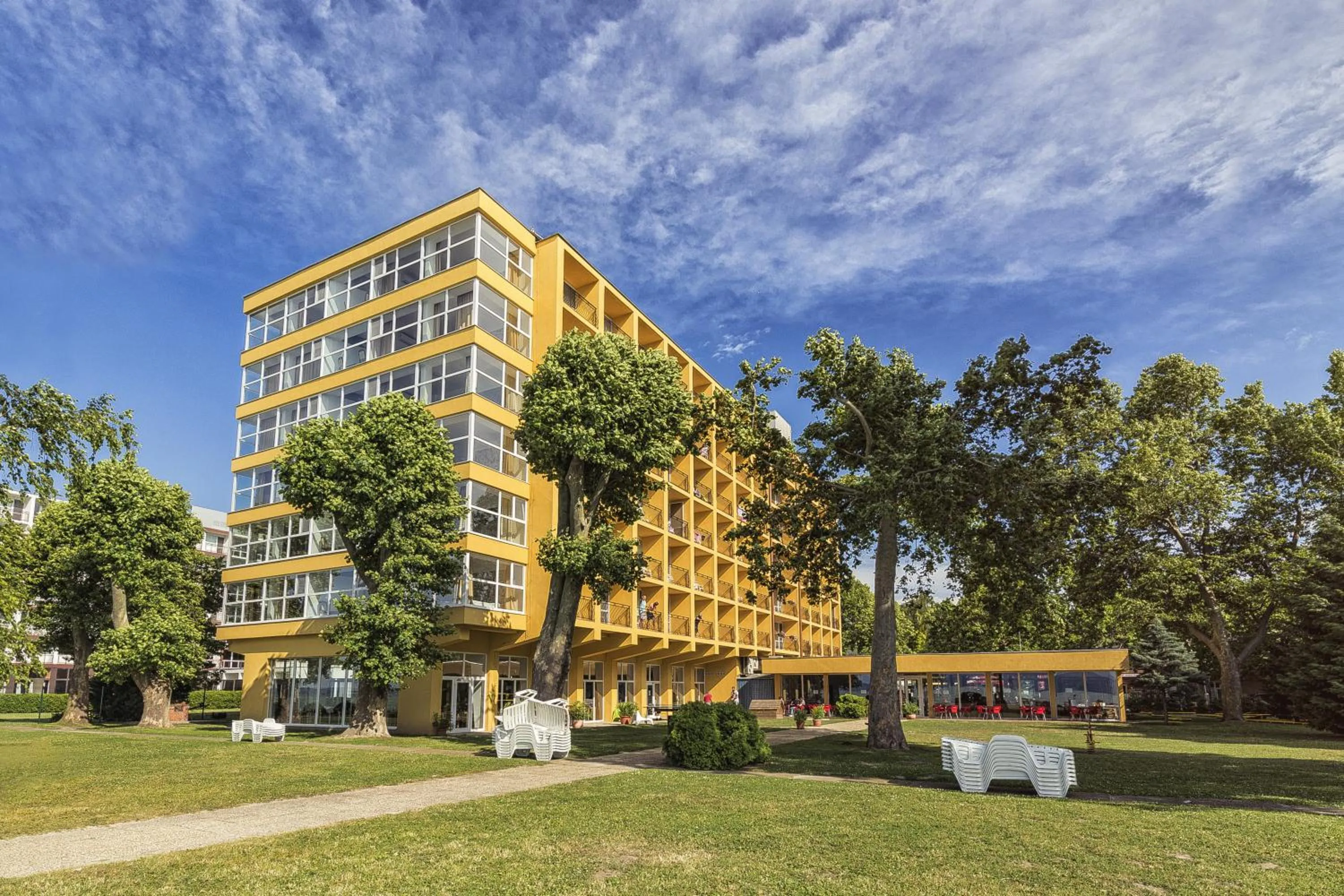 Bird's eye view in Hotel Lido