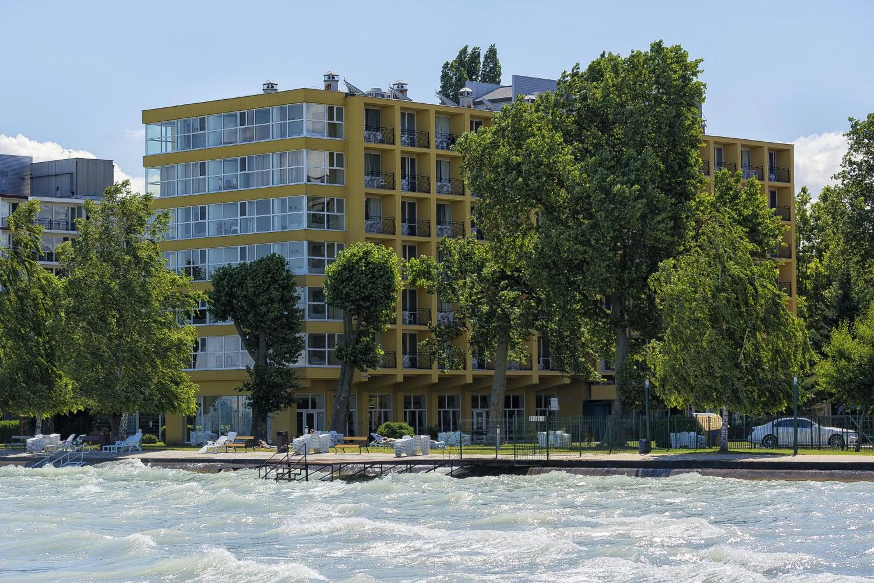 Bird's eye view in Hotel Lido