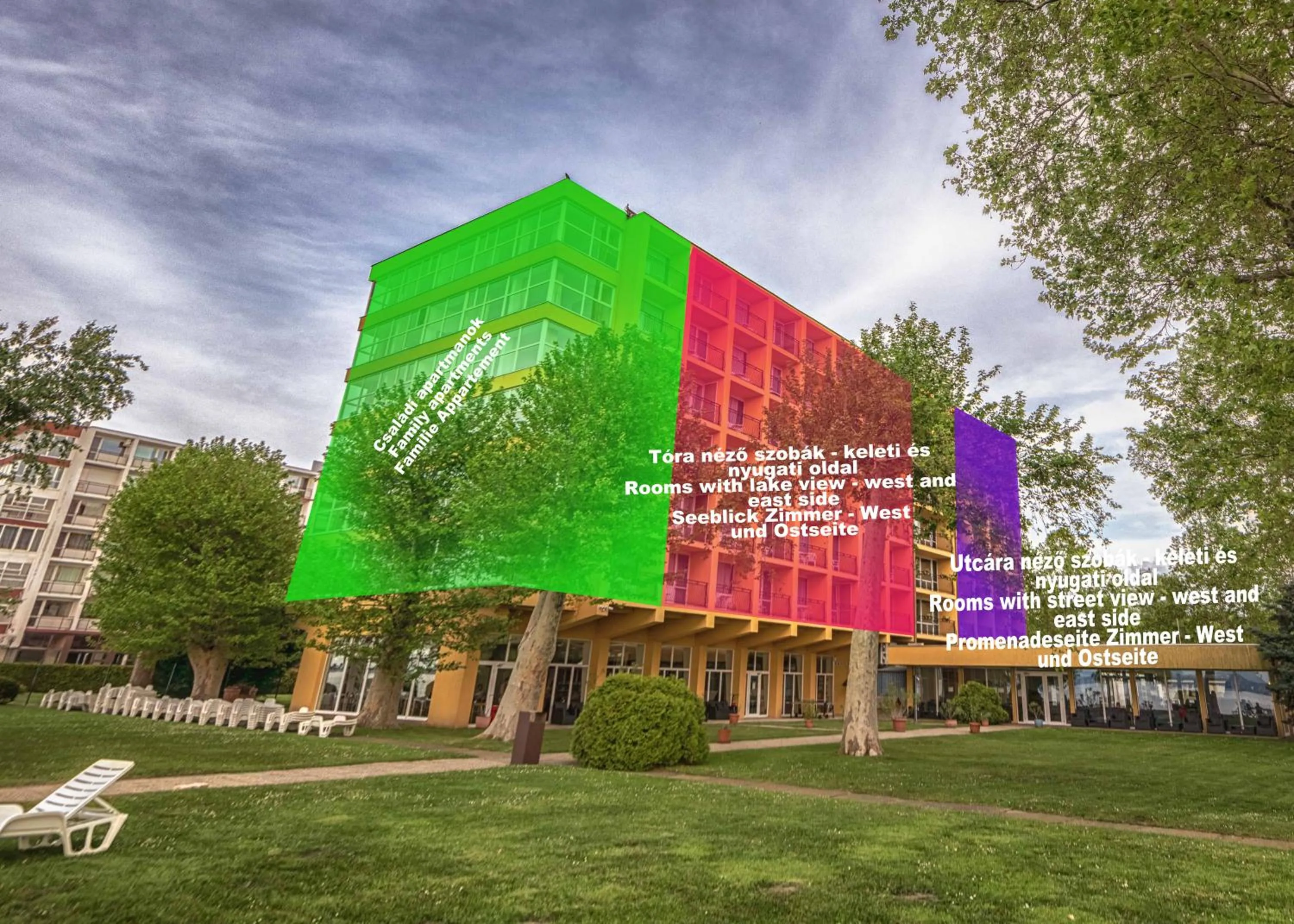 Property building in Hotel Lido