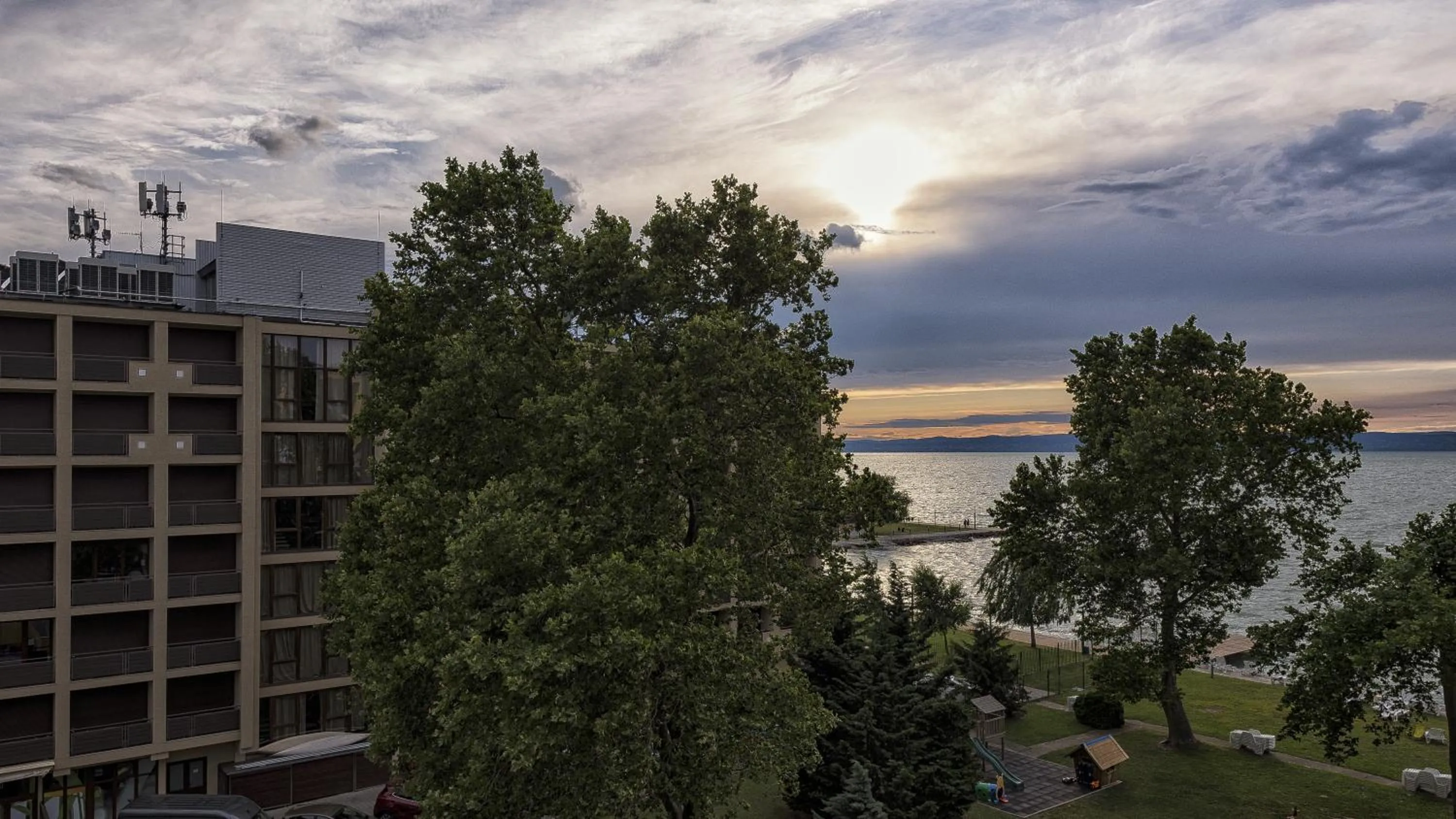 Lake view in Hotel Lido