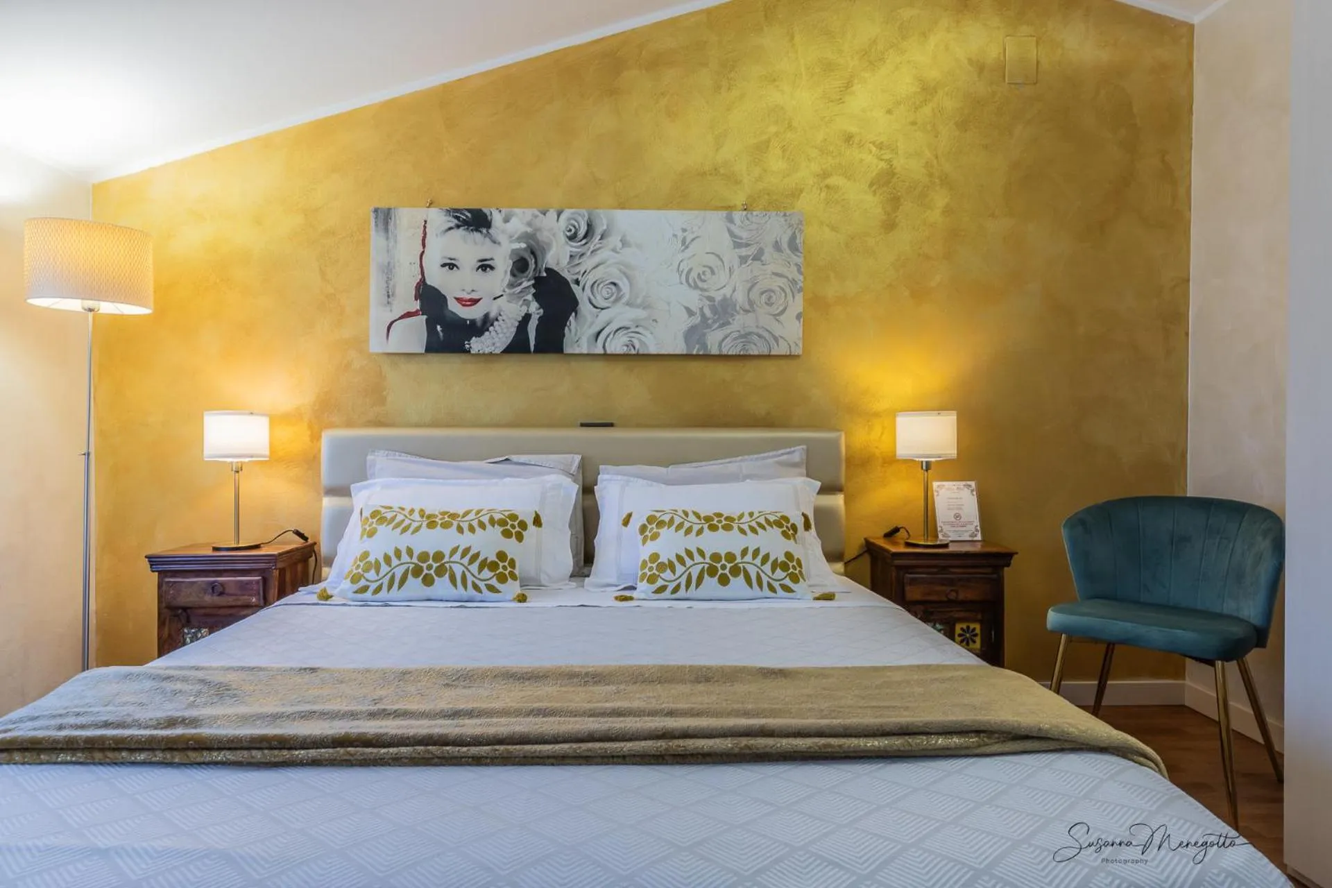 Bed in Villa Anis Bed and Breakfast