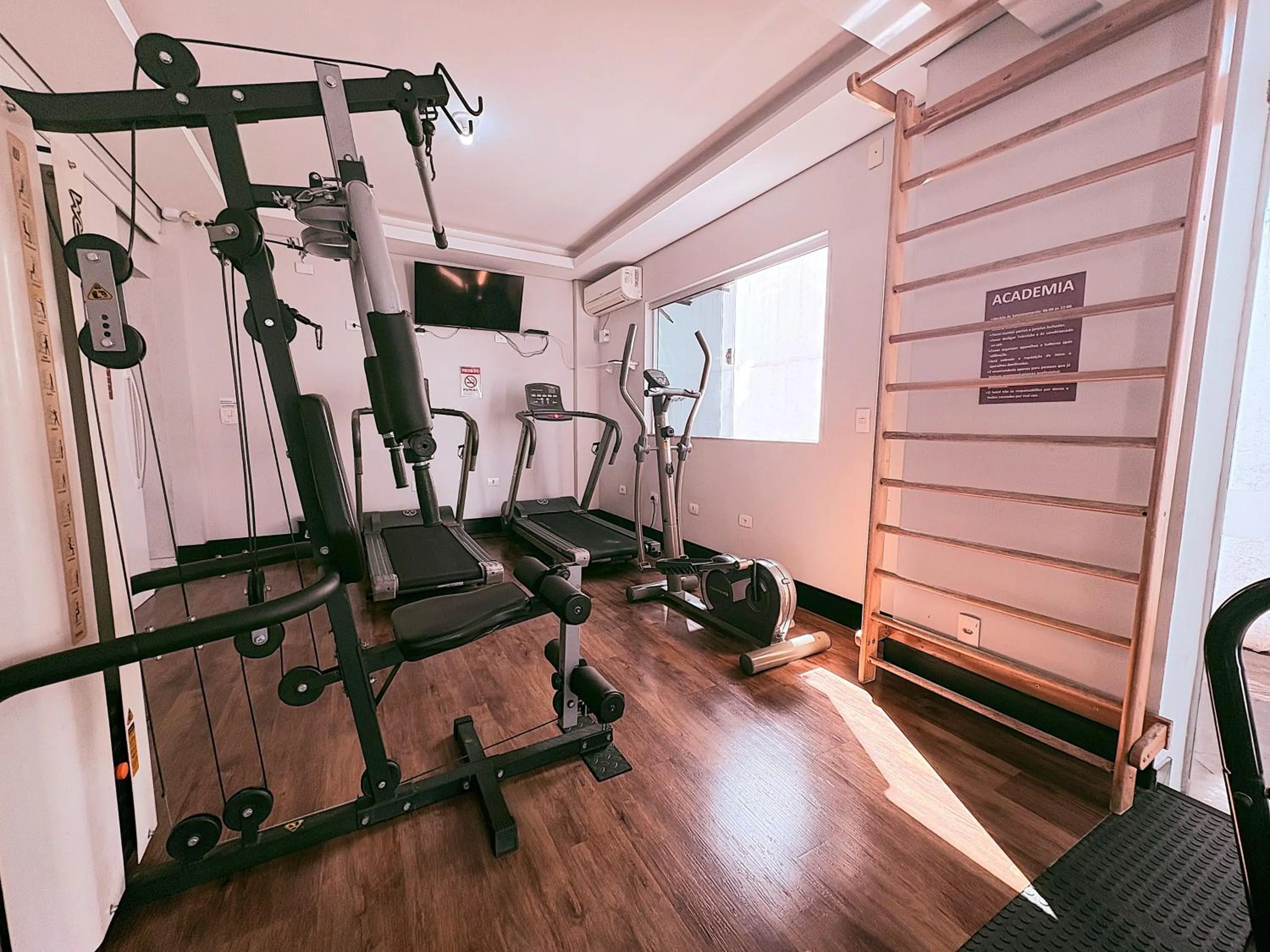 Fitness centre/facilities in Alkimia Hotel