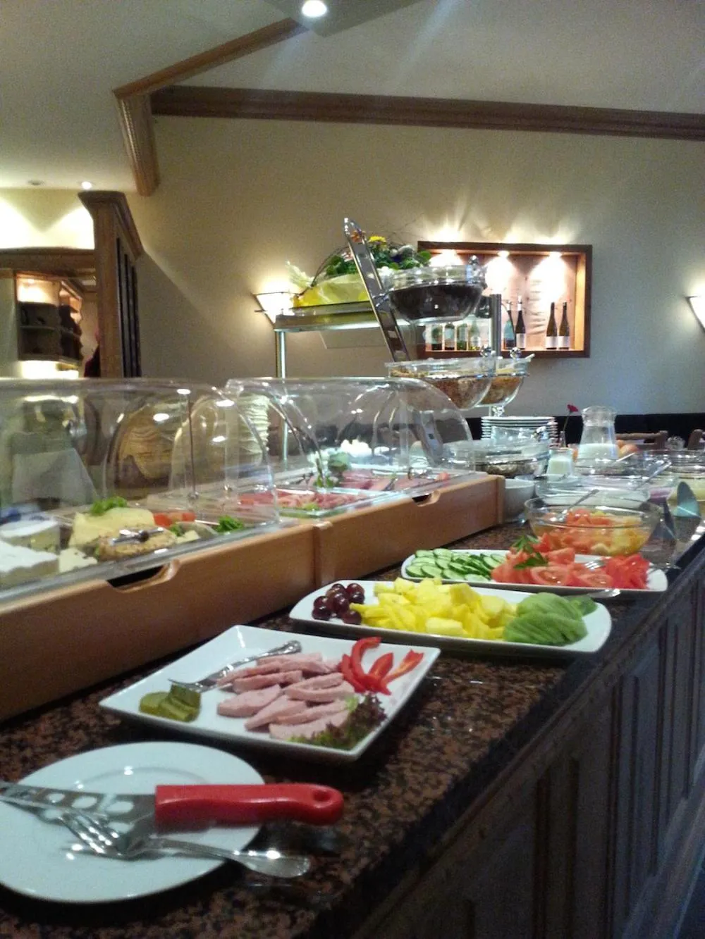 Buffet breakfast in Hotel Altes Stadthaus