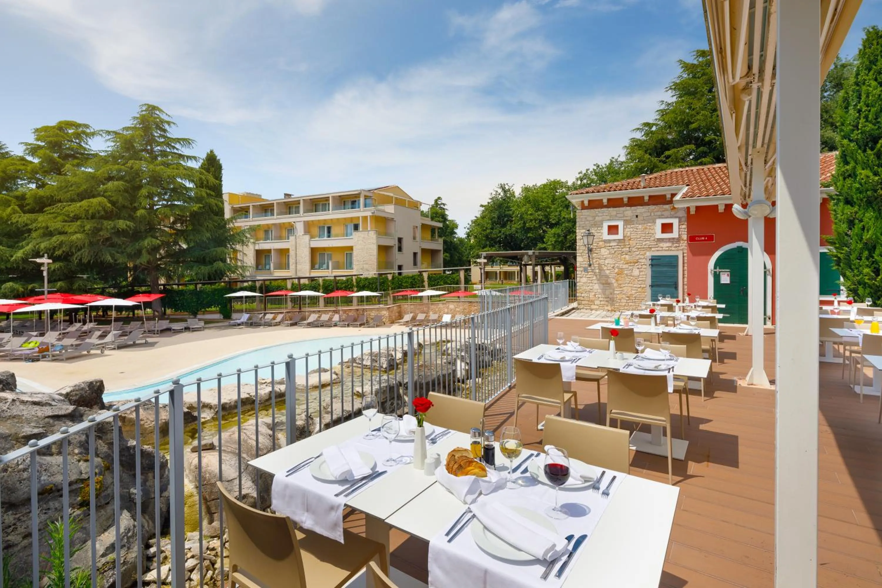 Restaurant/places to eat in Residence Garden Istra Plava Laguna