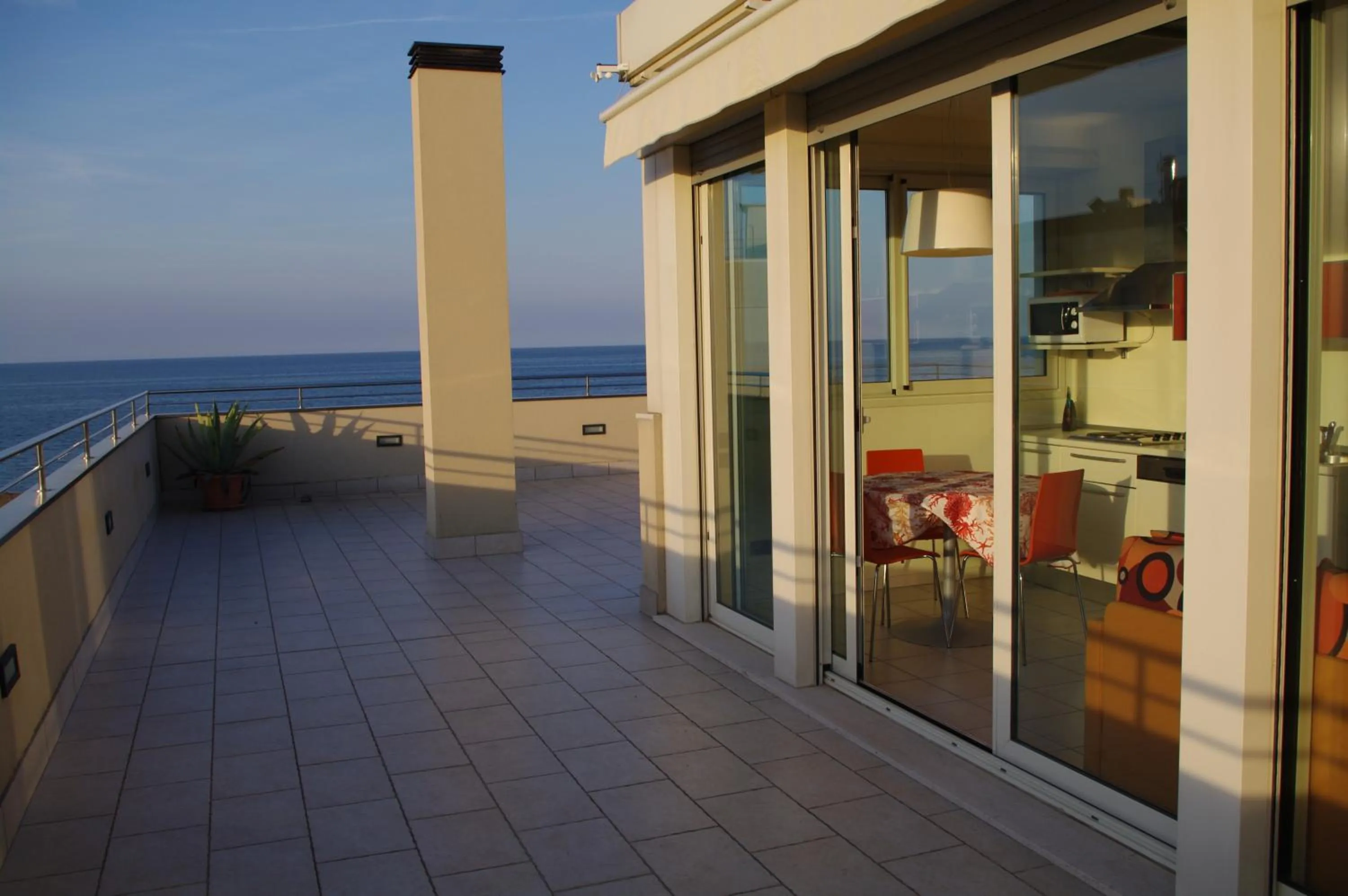 Balcony/Terrace in Hotel Avana Fronte Mare