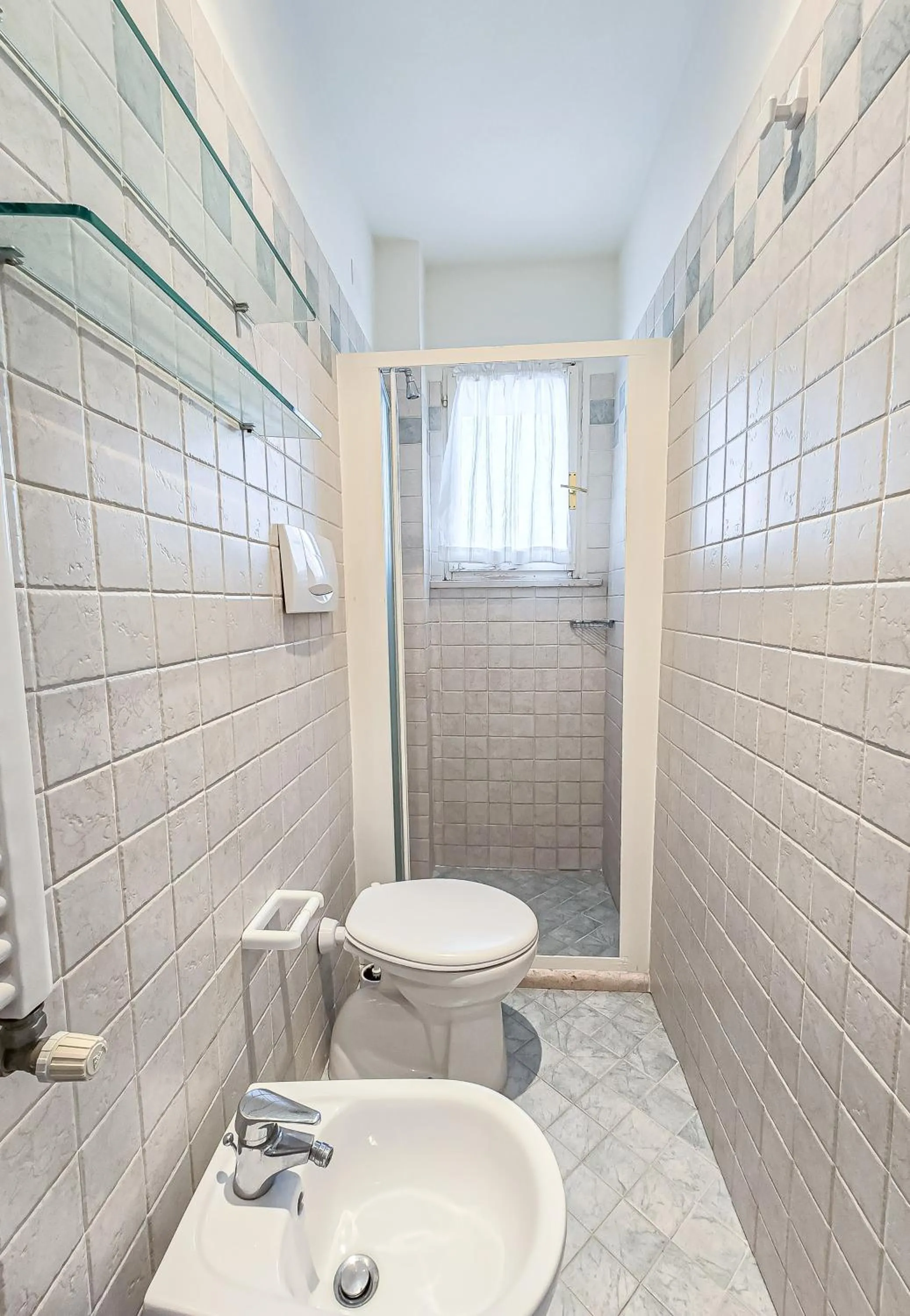 Toilet in Hotel Avana Fronte Mare