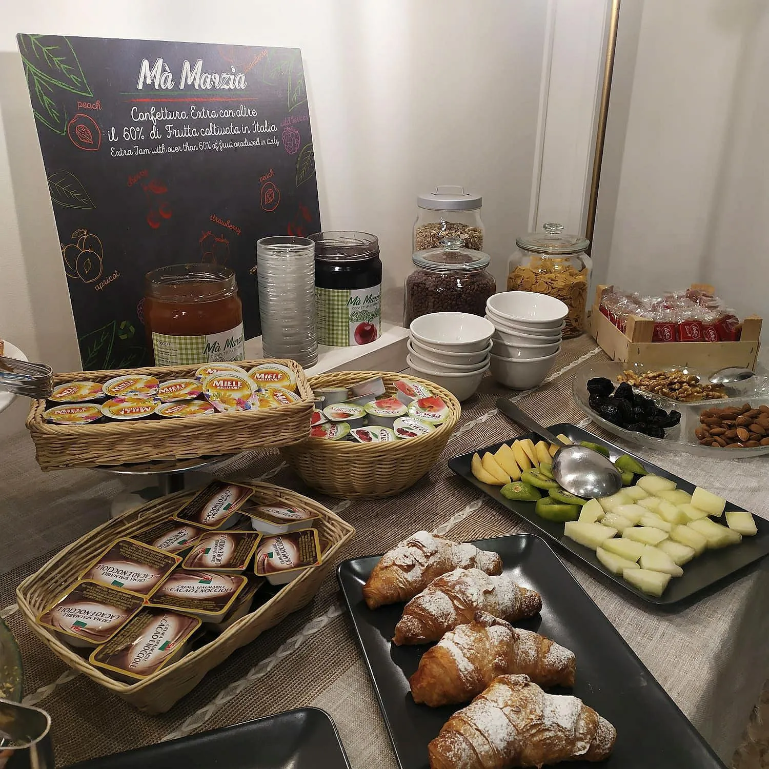 Breakfast in Hotel Avana Fronte Mare