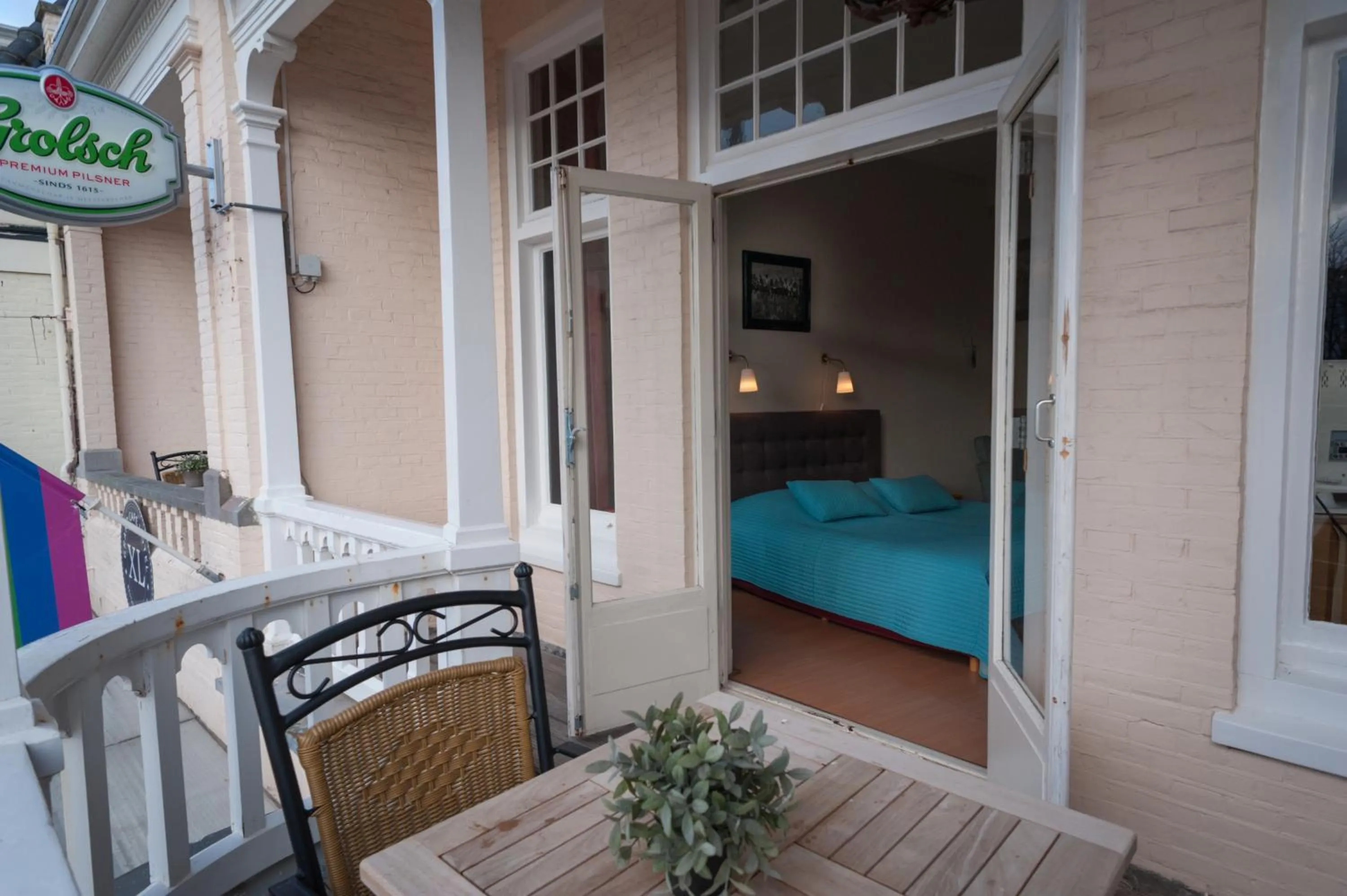 Balcony/Terrace in Hotel Grand Cafe Deight