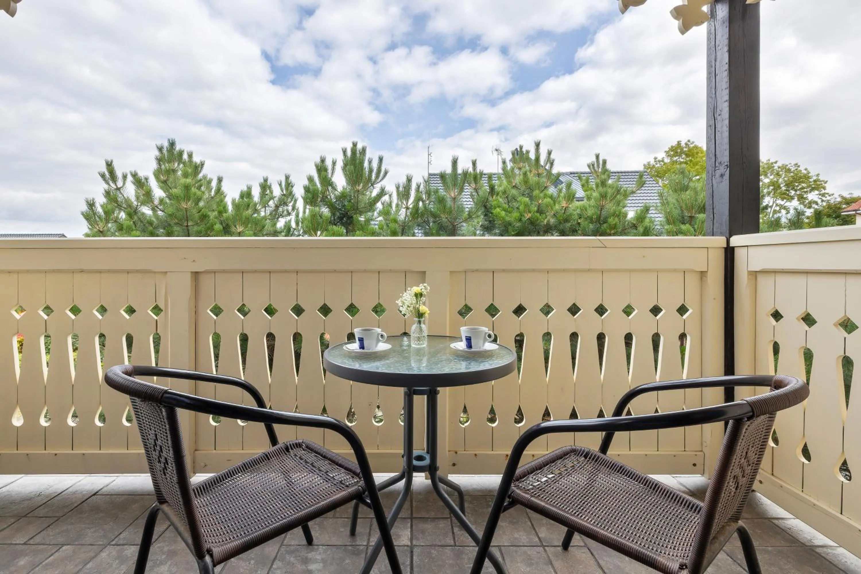 Balcony/Terrace in Hotel&Spa Stary Dziwnów basen swimming pool