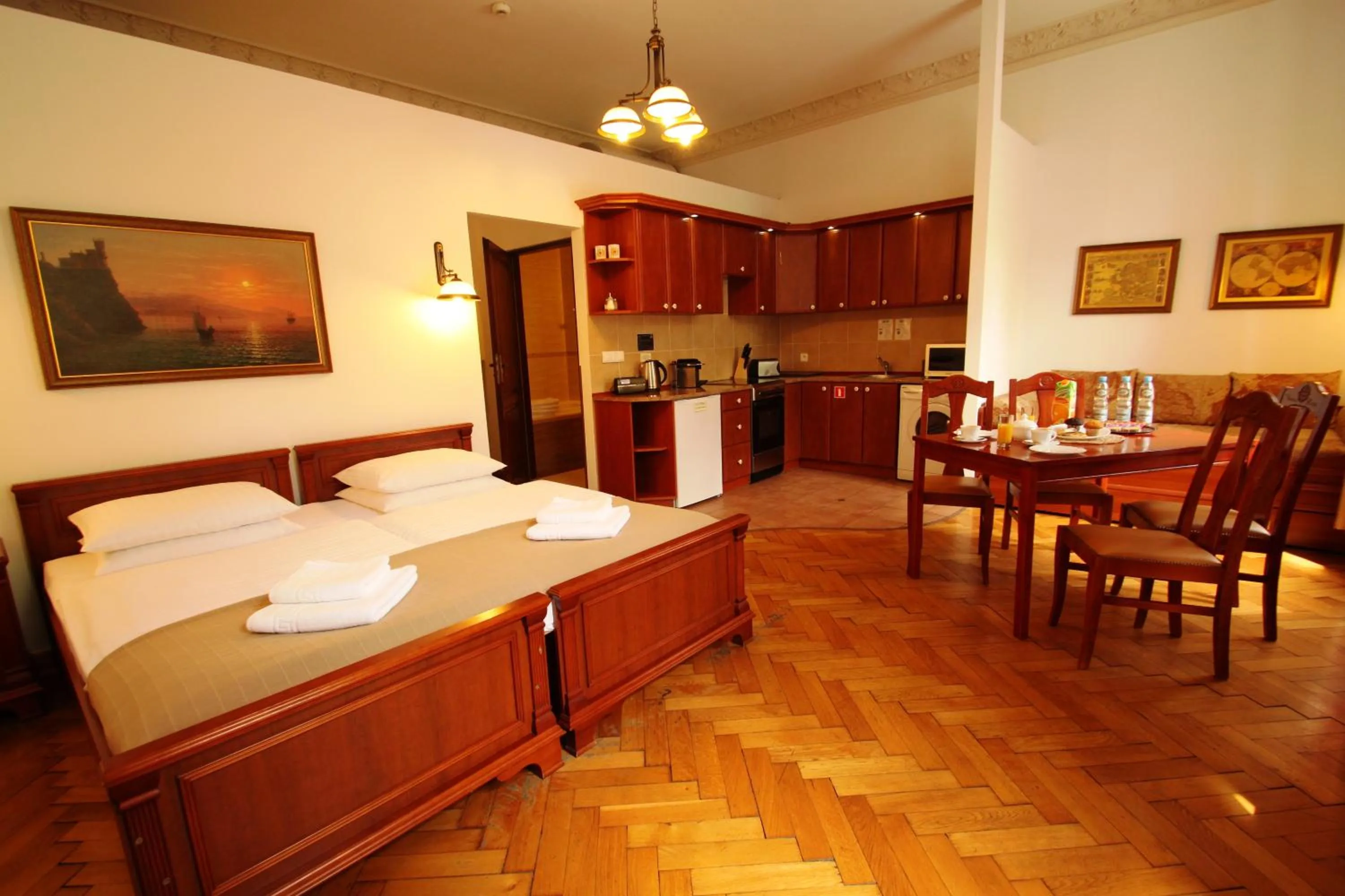 Bedroom, Bed in Ventus Rosa Self Service Apartments