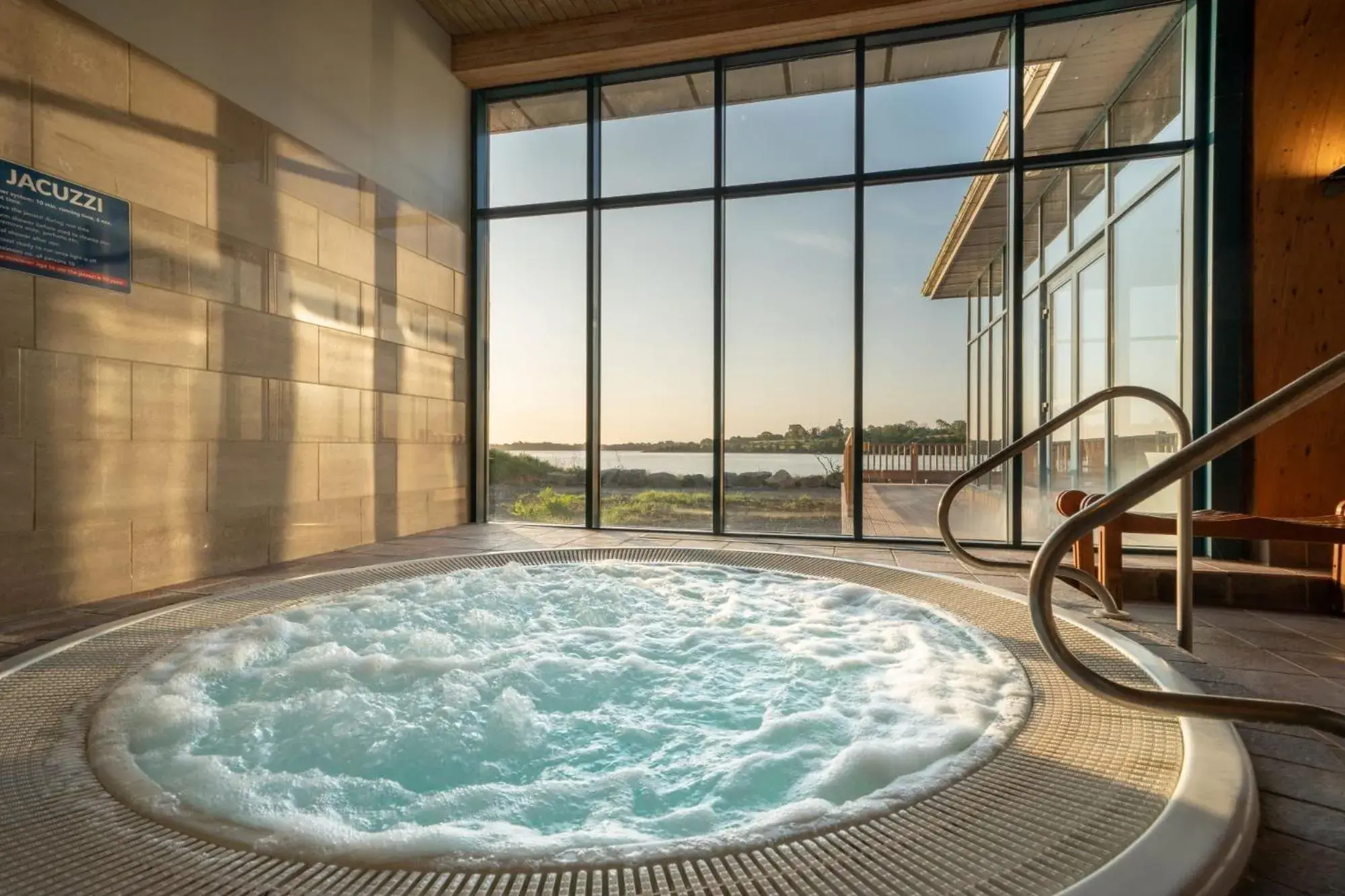 Pool view in Ferrycarrig Hotel Pool view in Ferrycarrig Hotel