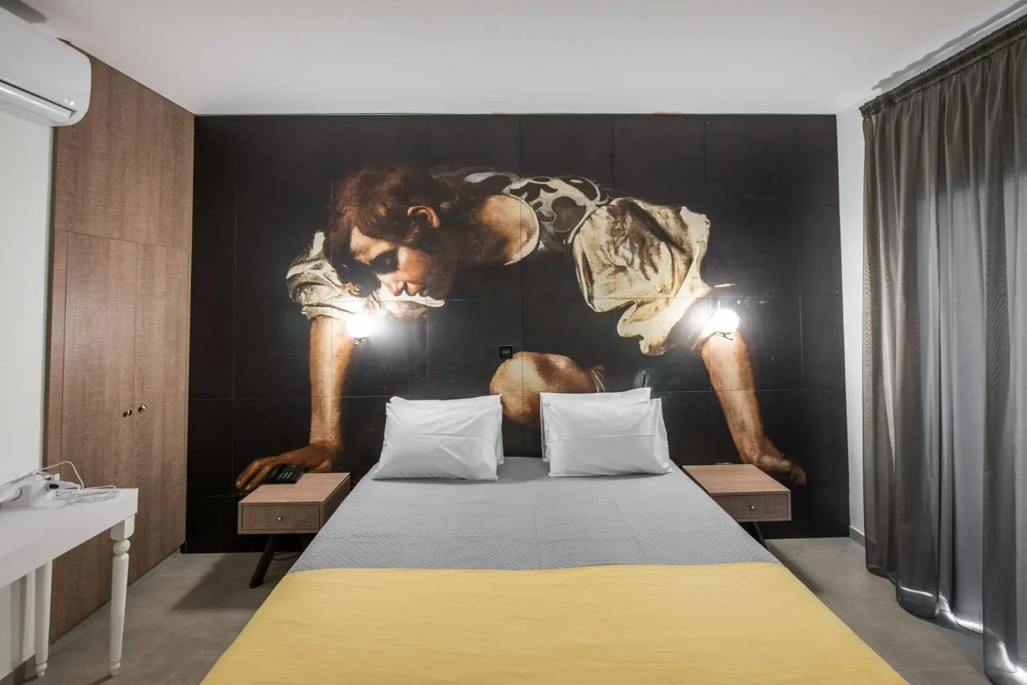 Bed in Narcissos Waterpark Resort Bed in Narcissos Waterpark Resort
