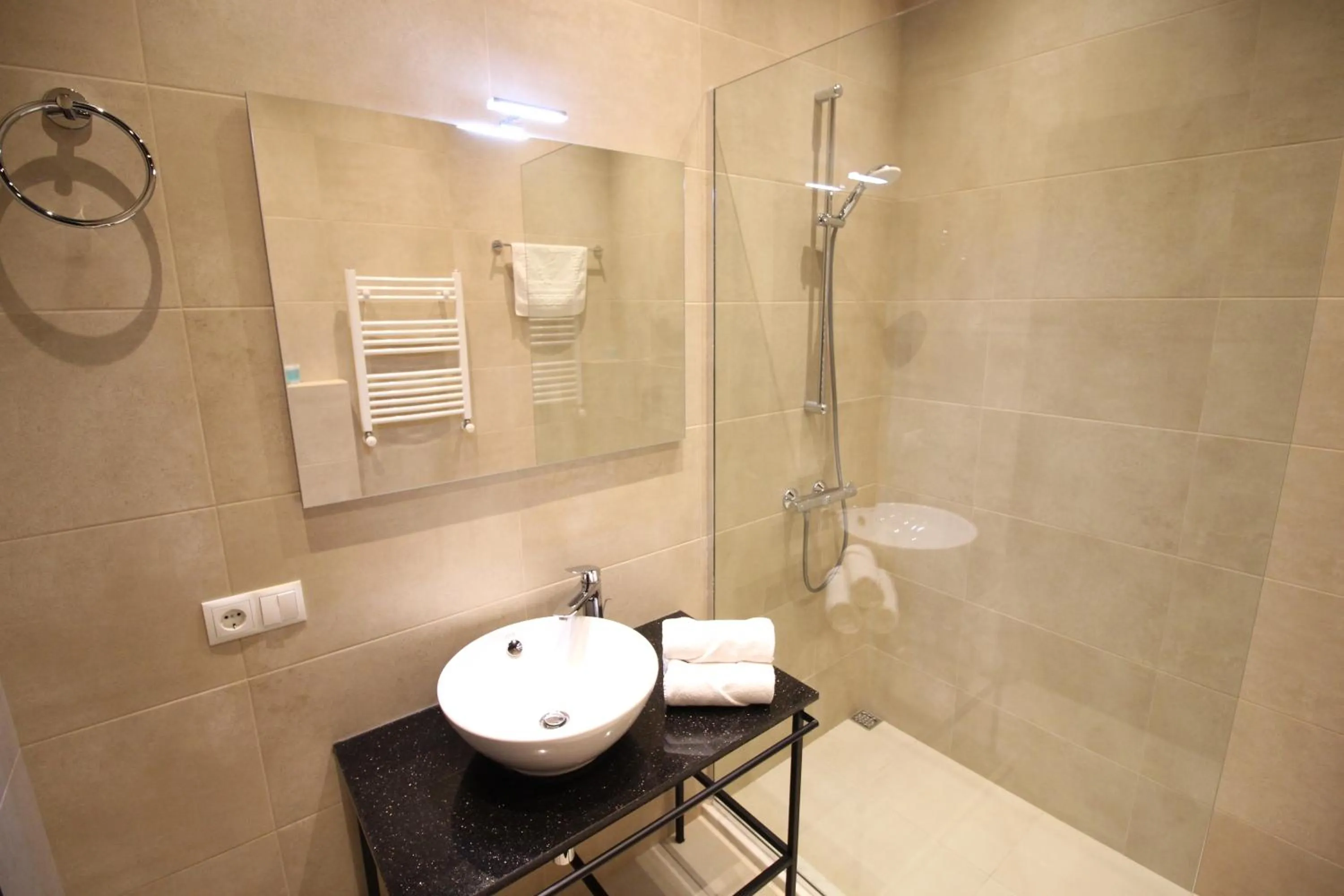 Shower in Super Luxury Apartments