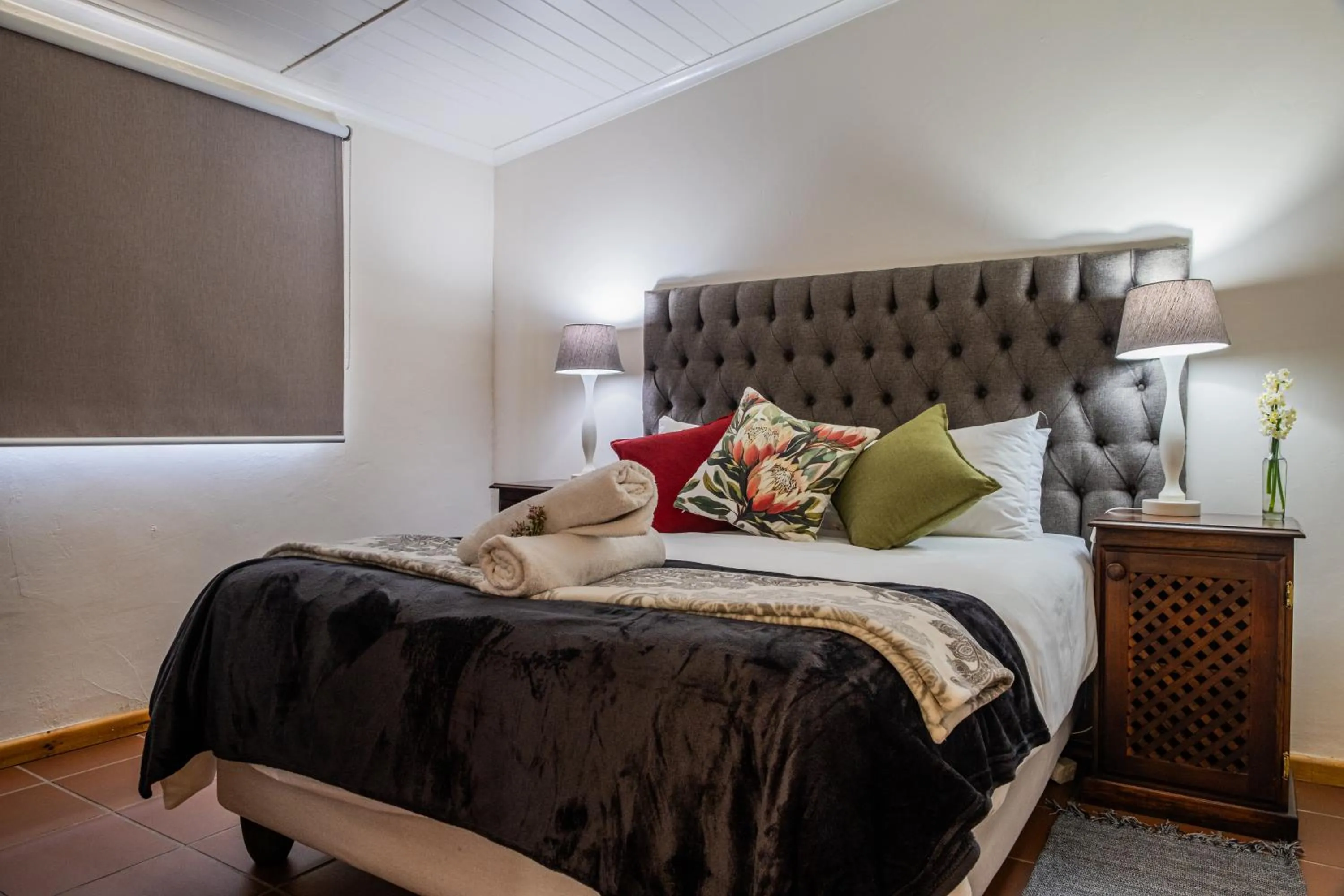 Bedroom, Bed in Natures Way Bushbuck Cottage