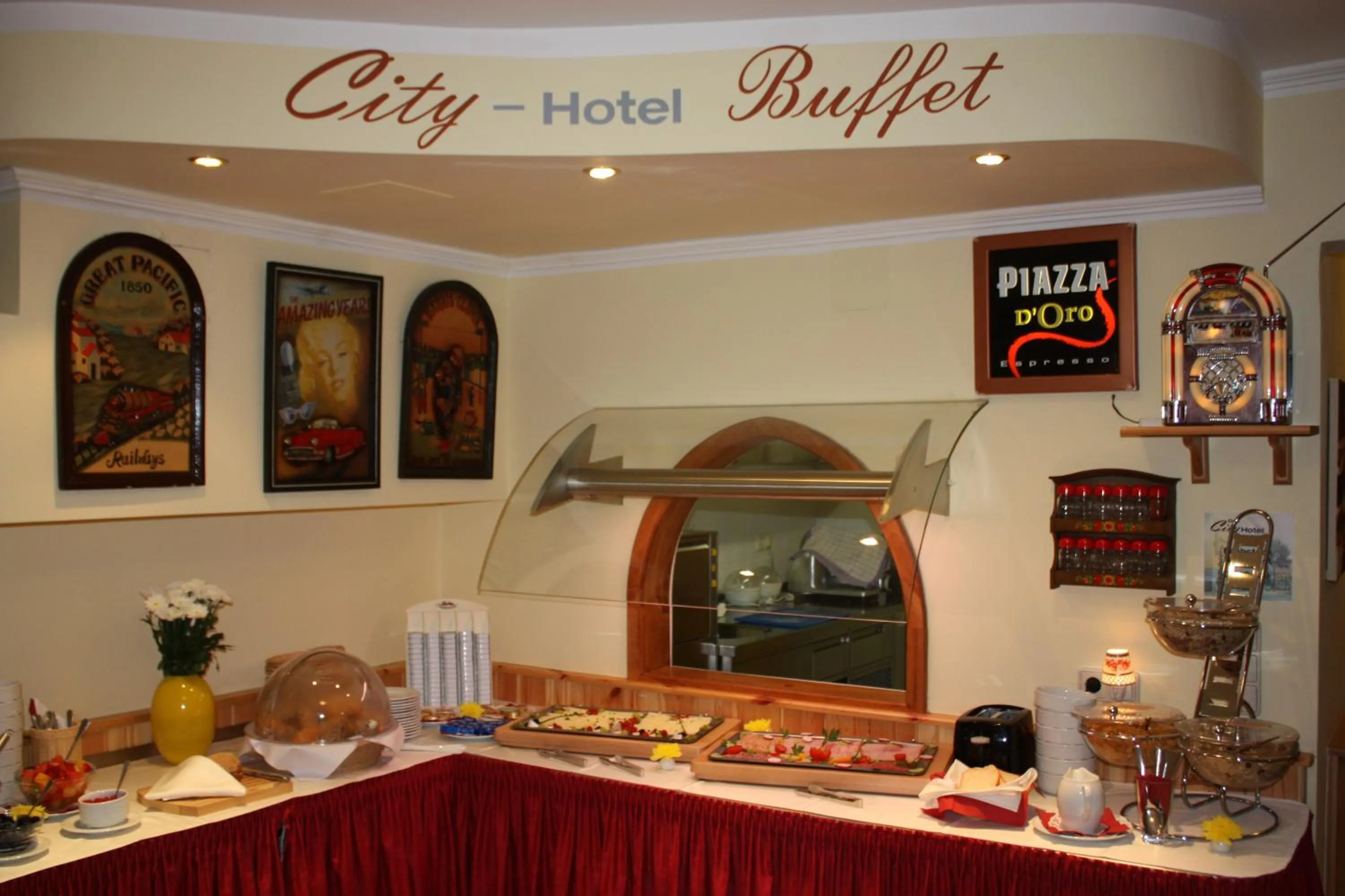 Buffet breakfast in City Hotel Neunkirchen