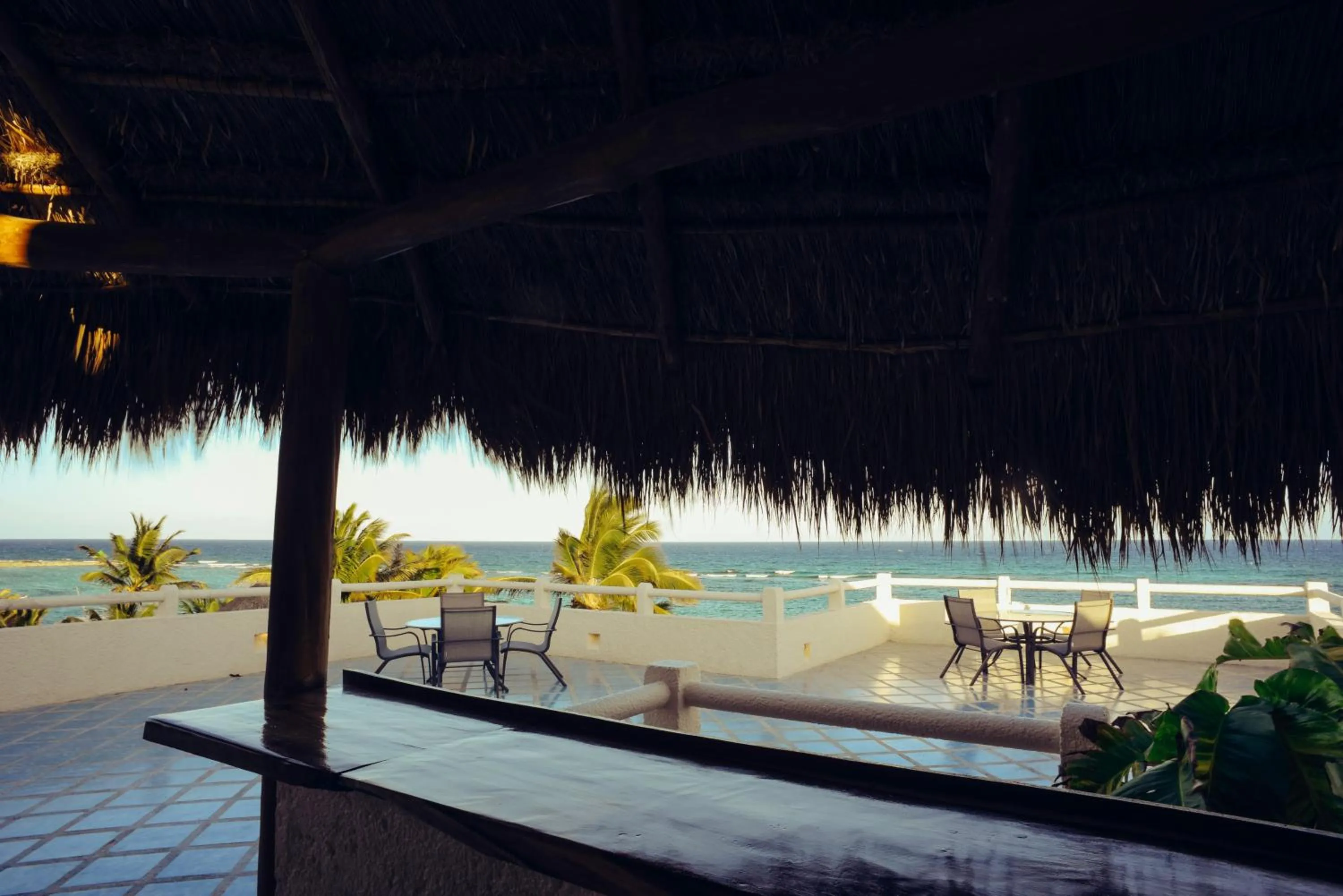 Patio in Aquatech Villas DeRosa Resort