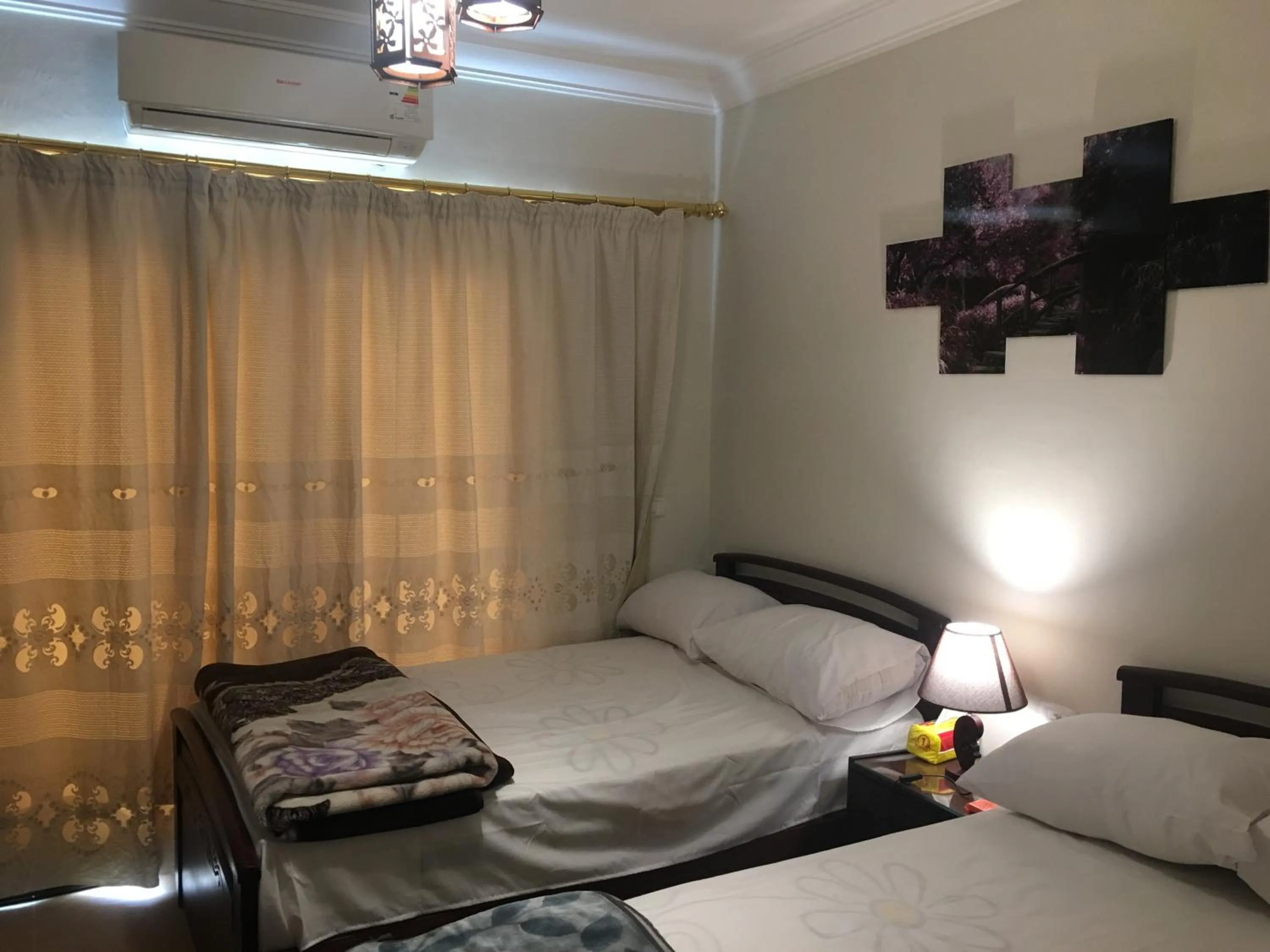 Bed in Chalet in Bluebay Asia Resort Ain Sokhna