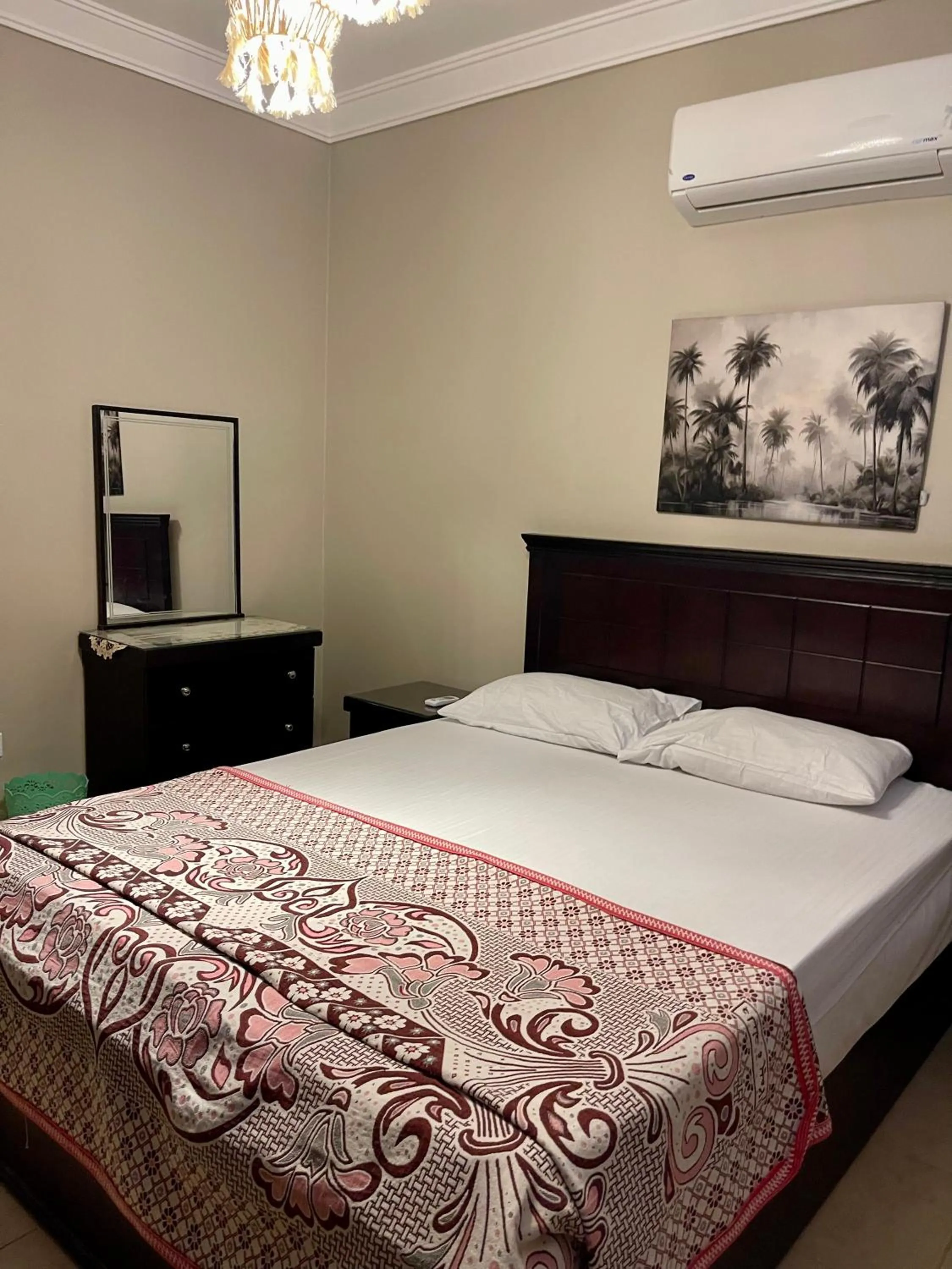 Bed in Chalet in Bluebay Asia Resort Ain Sokhna