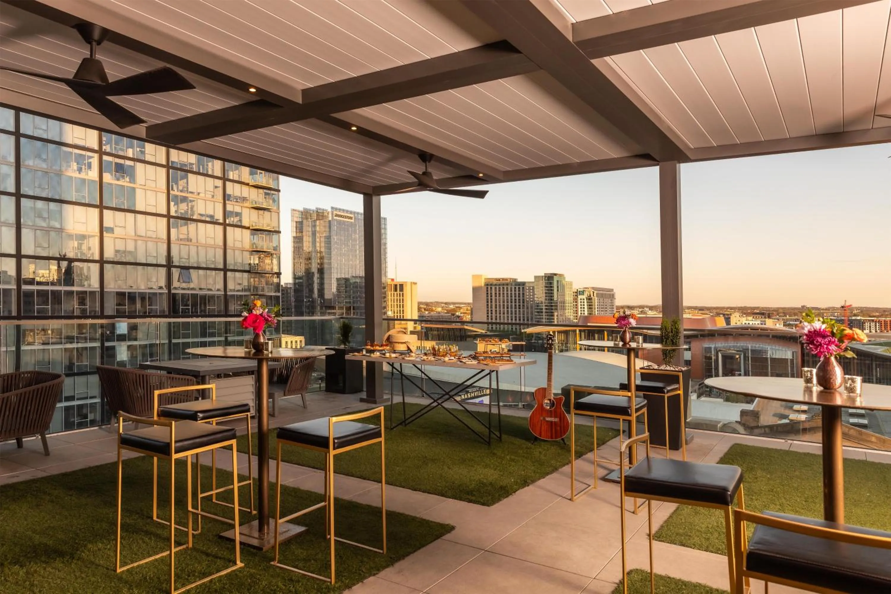 Patio in Holston House Nashville, in The Unbound Collection by Hyatt
