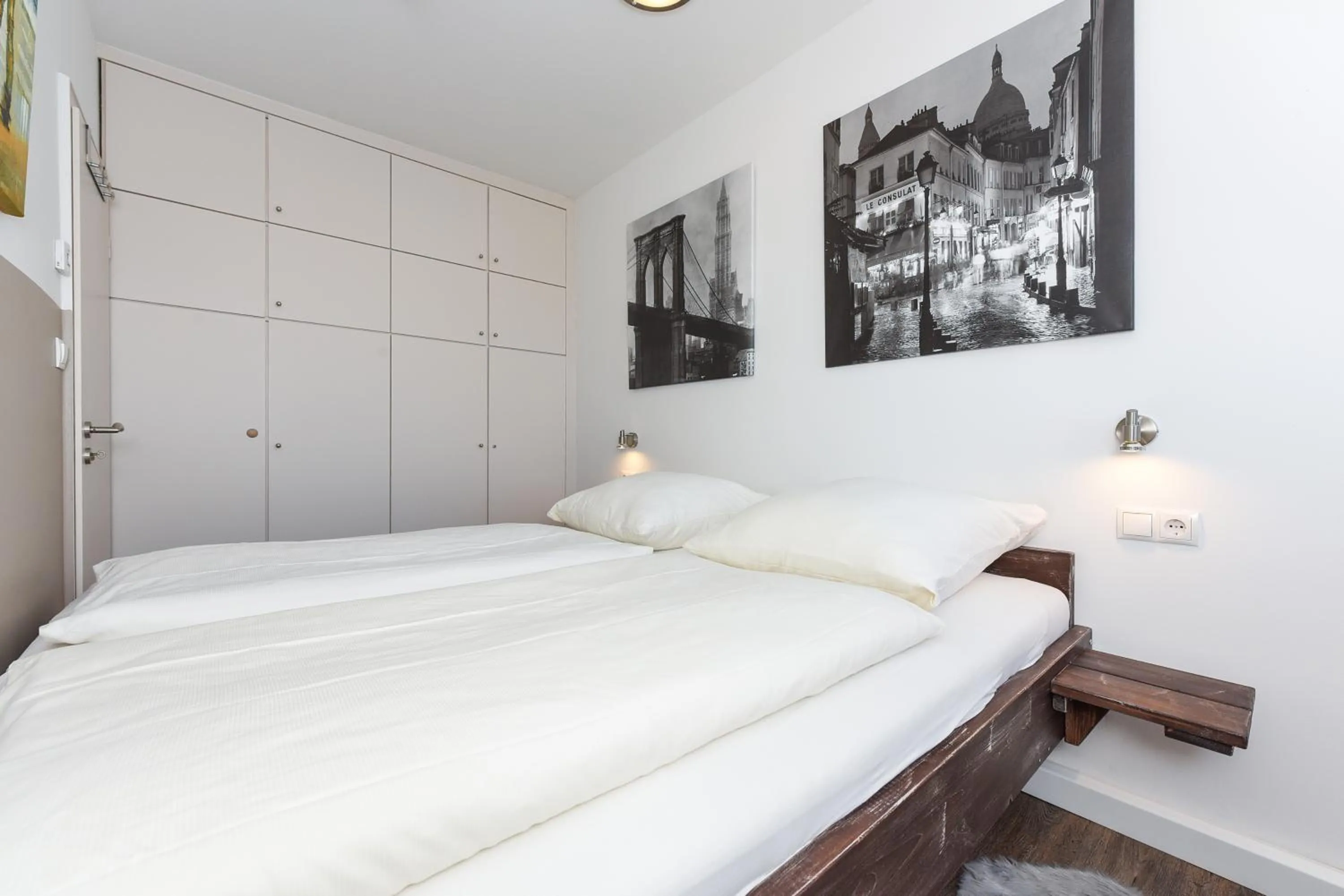 Bed in Ferienhaus Watt_n Huus