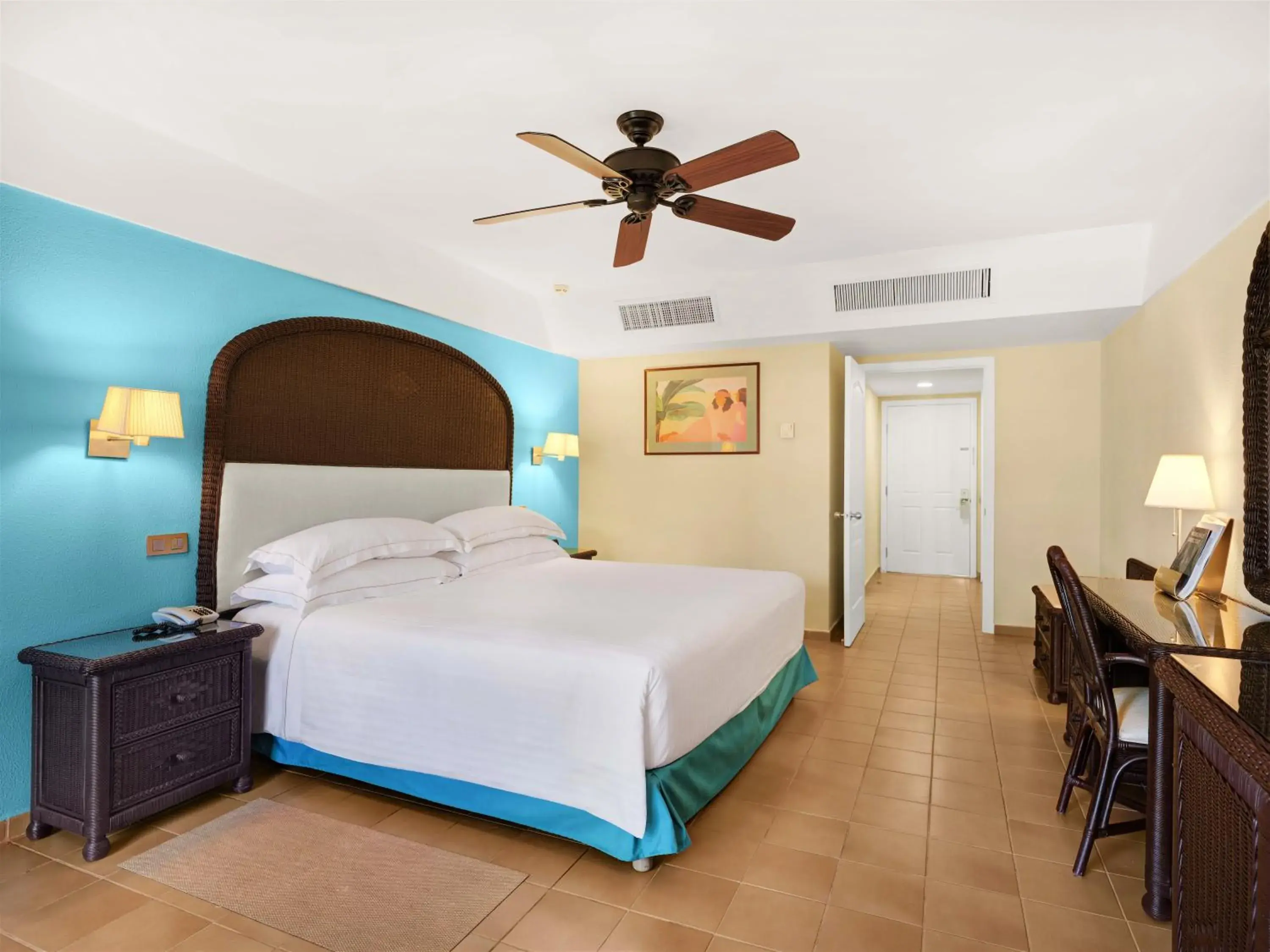 Decorative detail, Bed in Barceló Bávaro Beach - Adults Only All Inclusive Decorative detail, Bed in Barceló Bávaro Beach - Adults Only All Inclusive