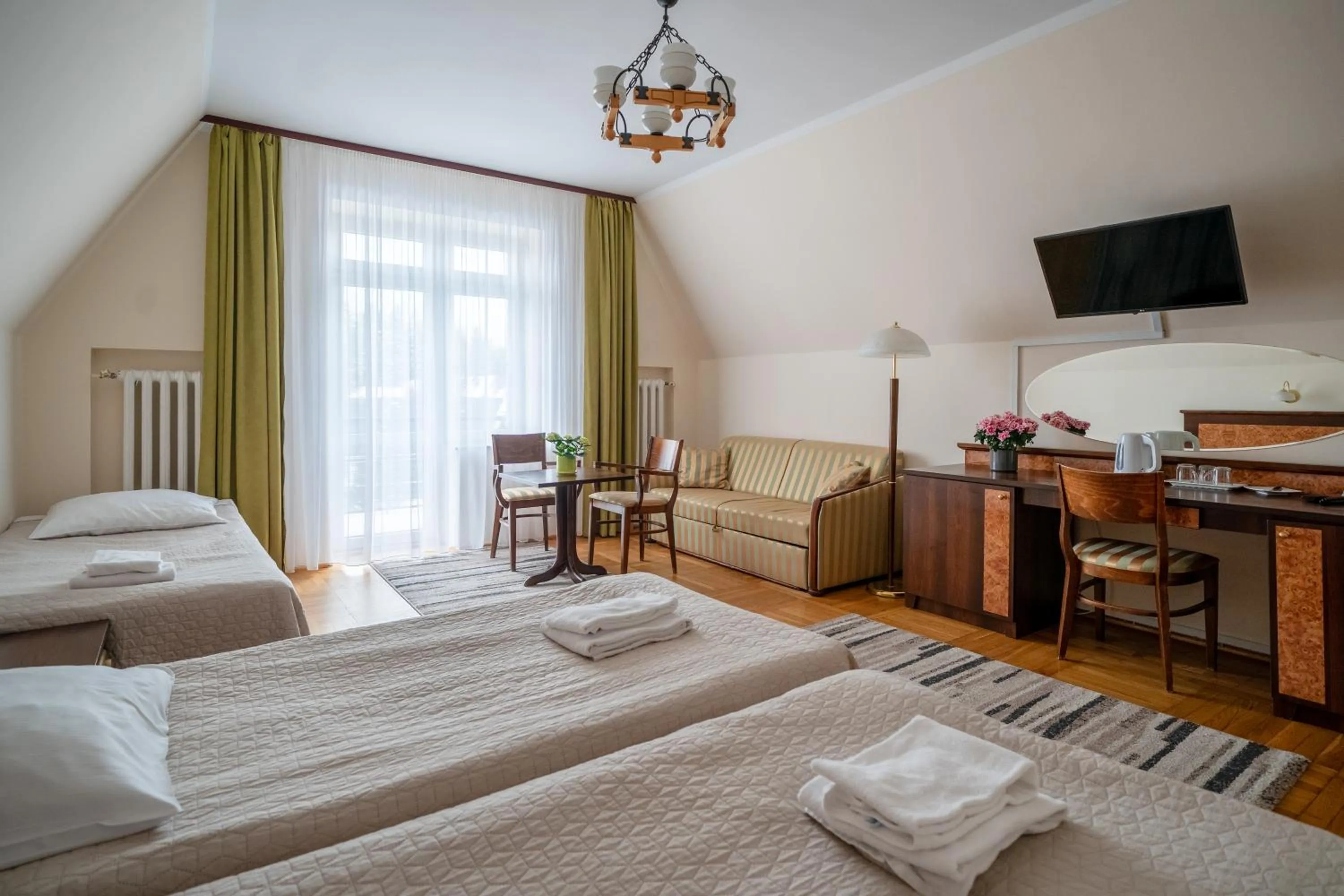 Bed in Zespół Dolina Białego - Willa Pan Tadeusz