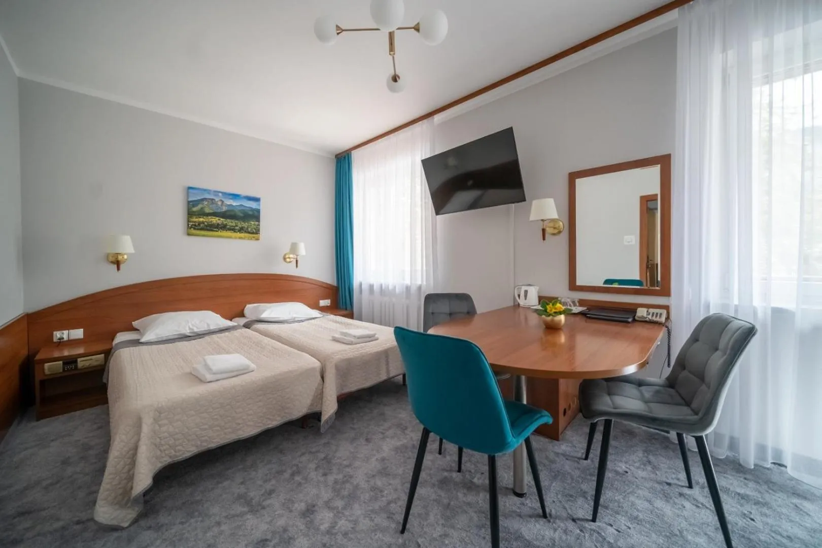 Bed in Zespół Dolina Białego - Pensjonat Telimena