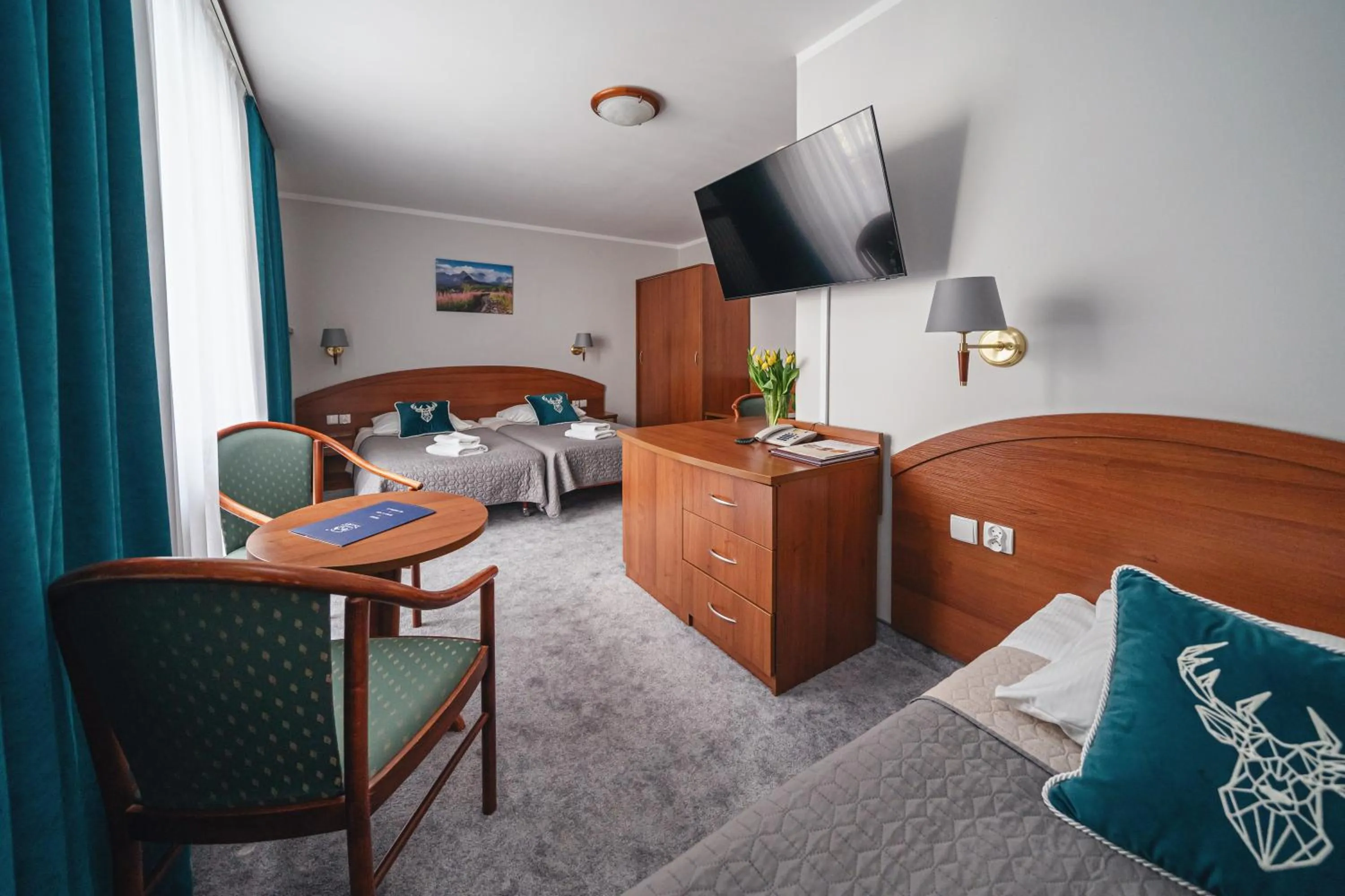 Bed in Zespół Dolina Białego - Pensjonat Telimena