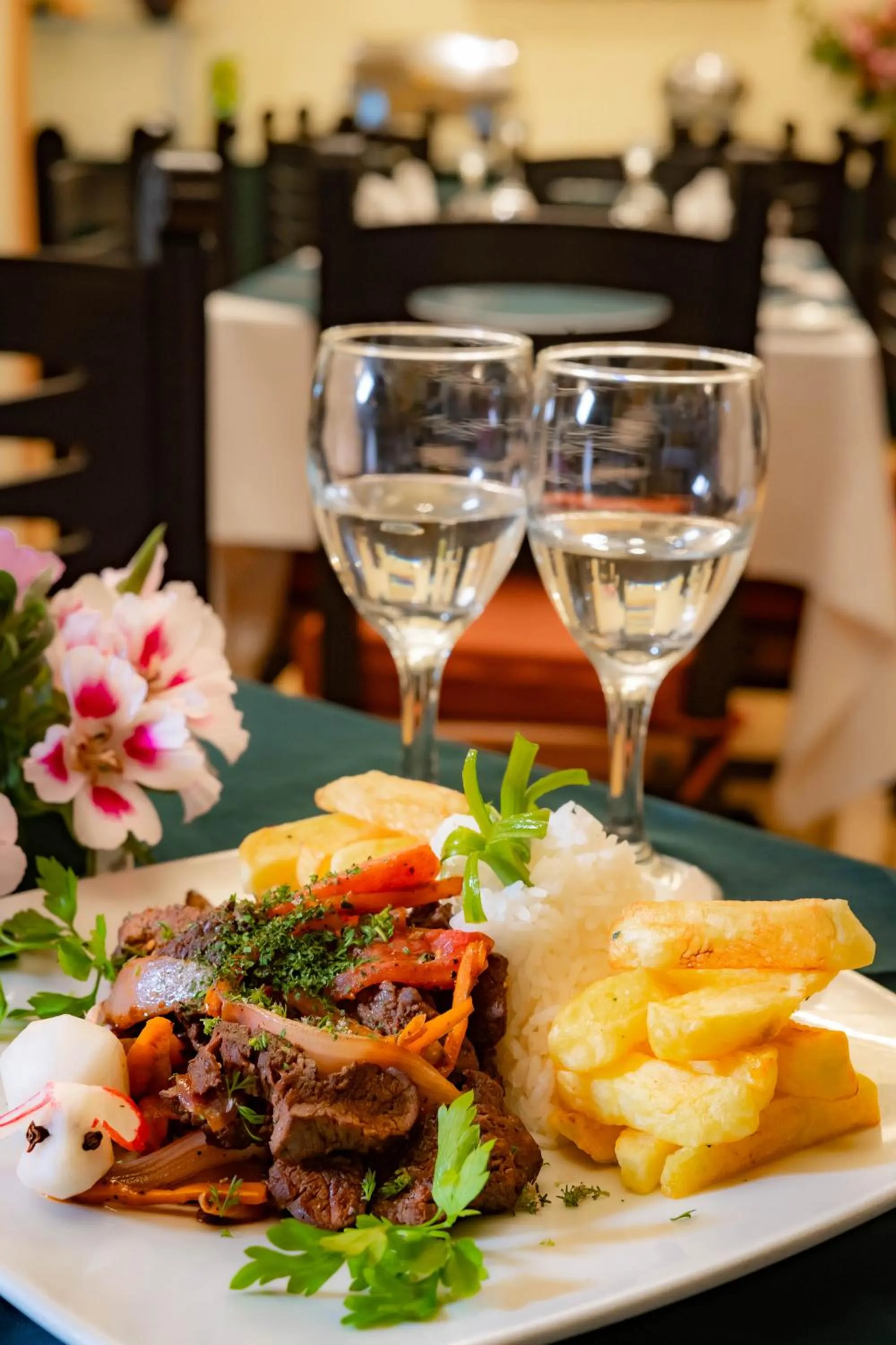 Food close-up in Hotel Agustos Cusco