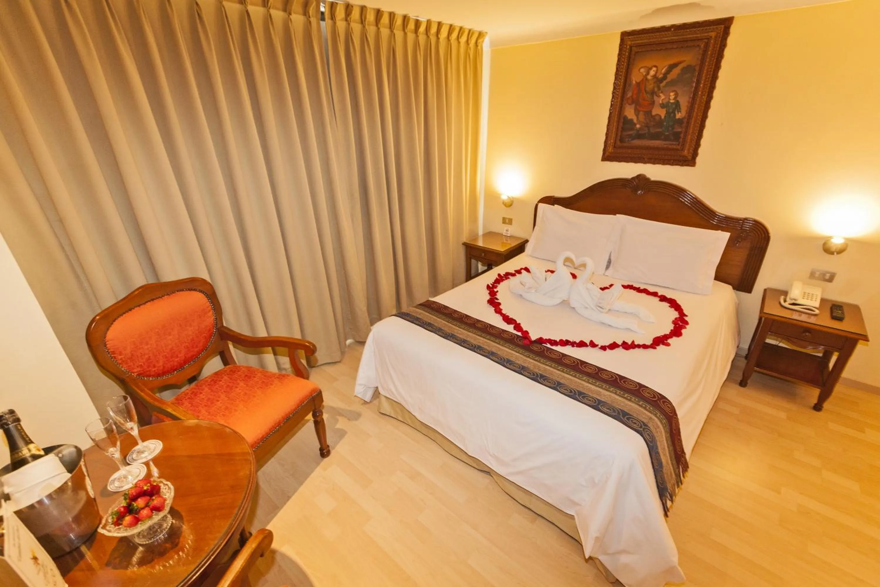 Photo of the whole room, Bed in Hotel Agustos Cusco