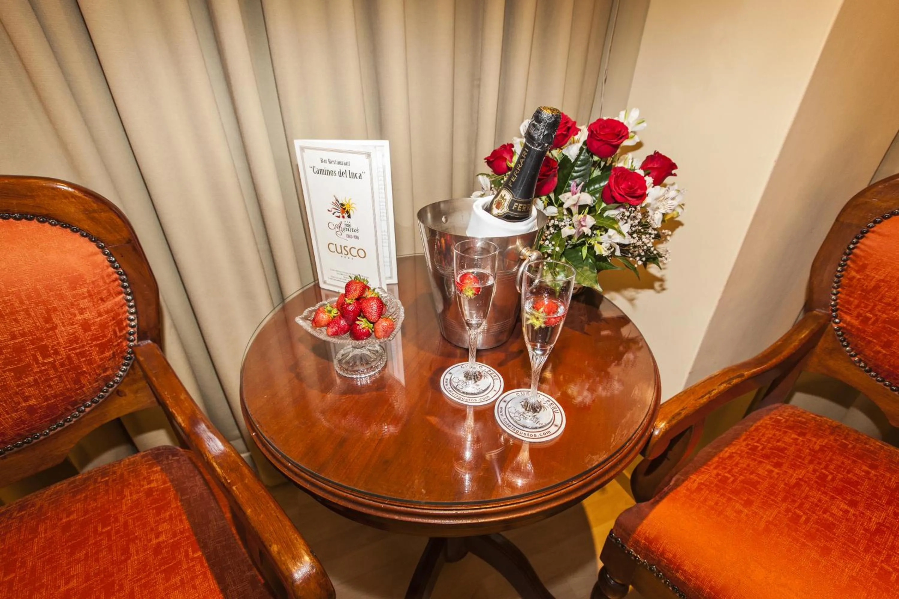 Decorative detail in Hotel Agustos Cusco