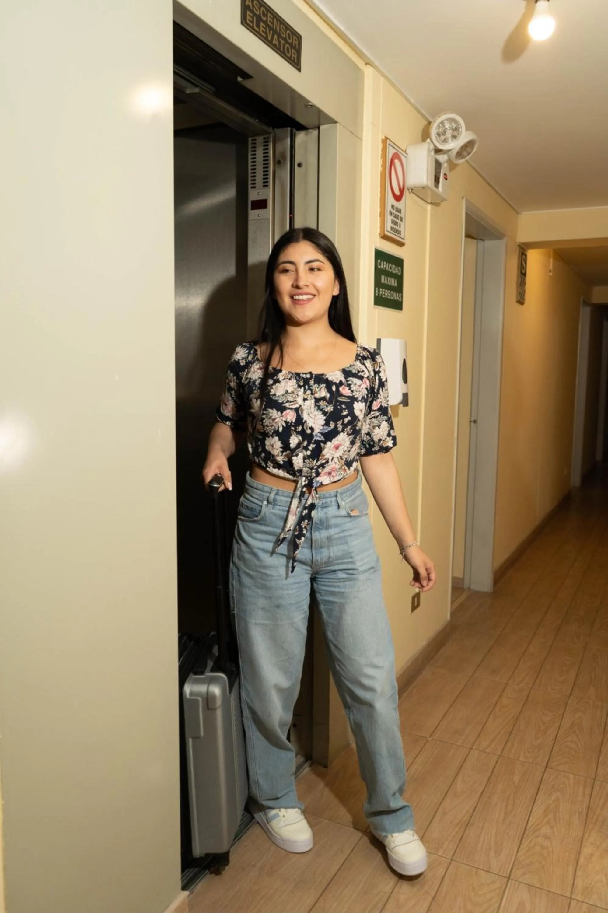 elevator in Hotel Agustos Cusco