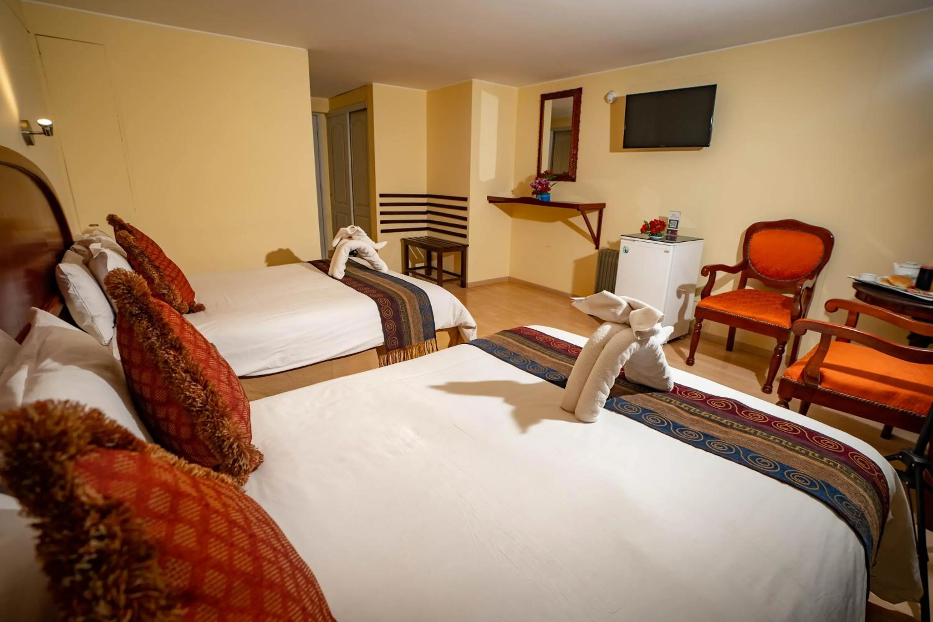 Photo of the whole room, Bed in Hotel Agustos Cusco