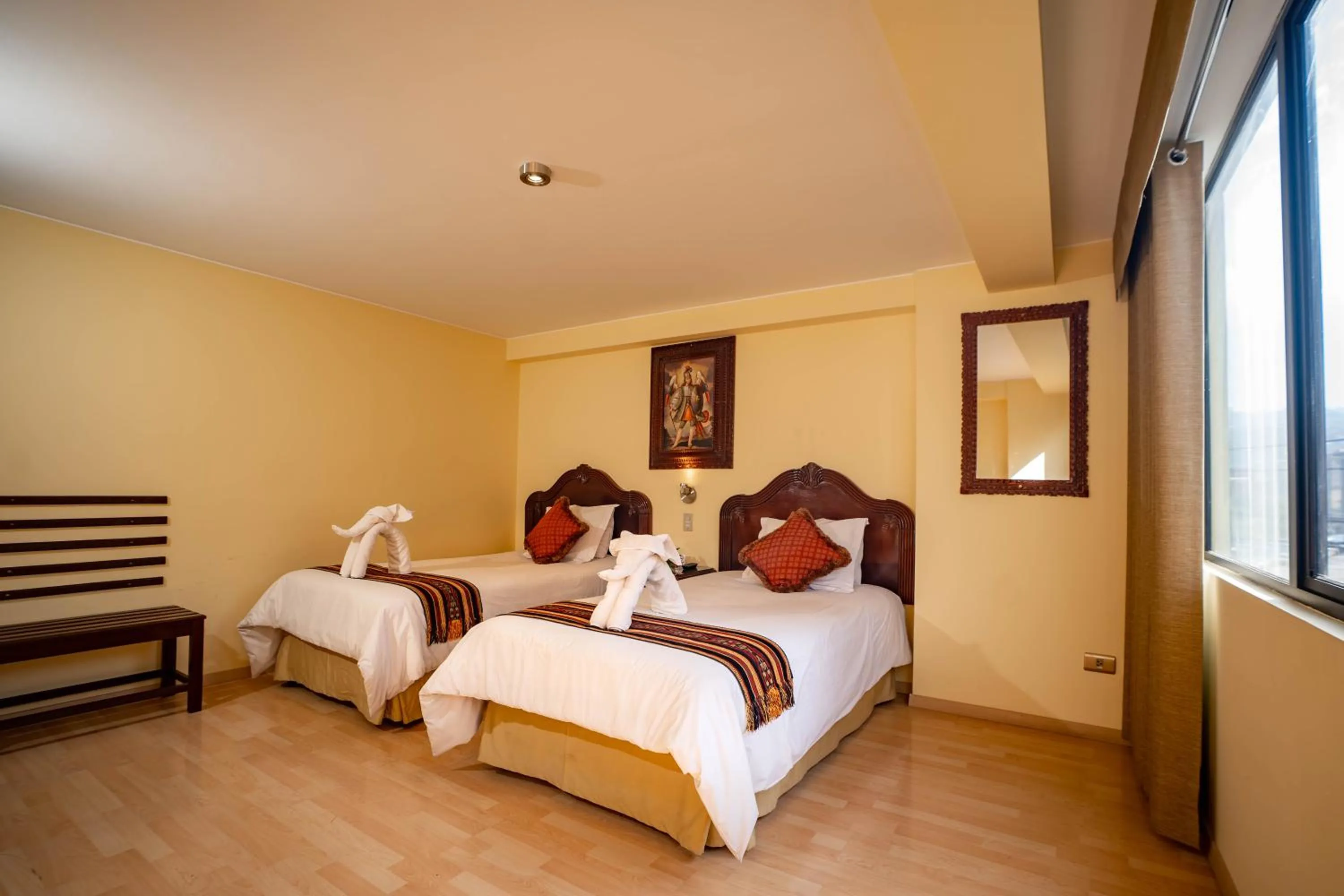 Photo of the whole room, Bed in Hotel Agustos Cusco