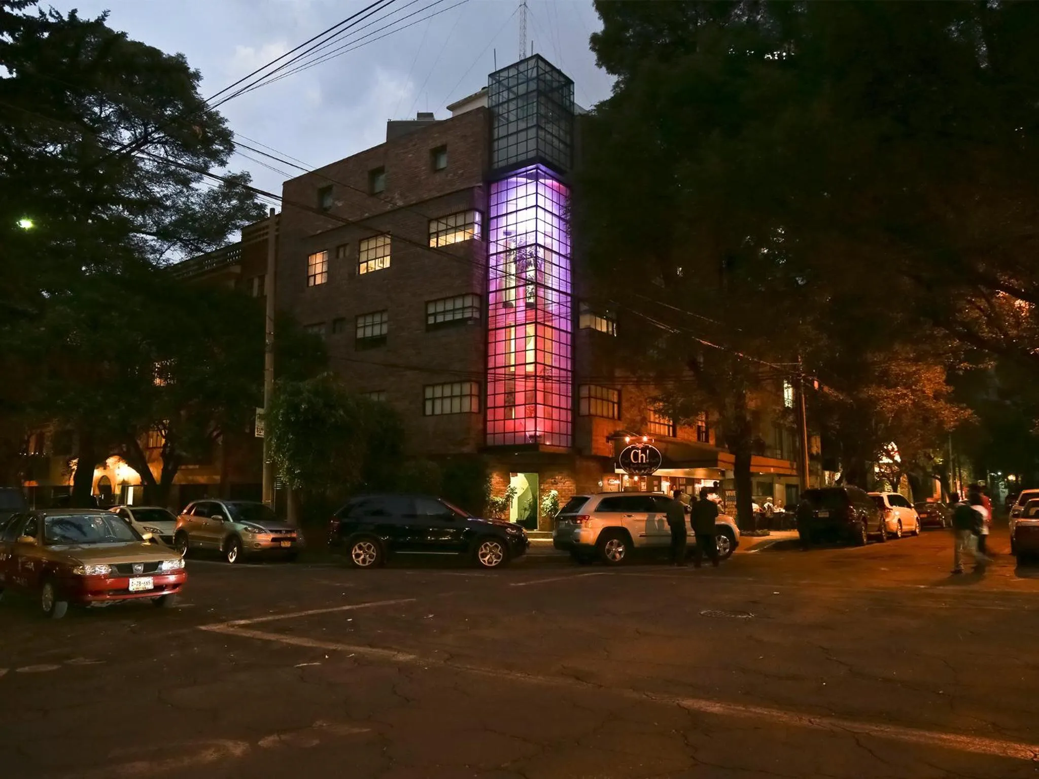 Facade/entrance in FlowSuites Polanco