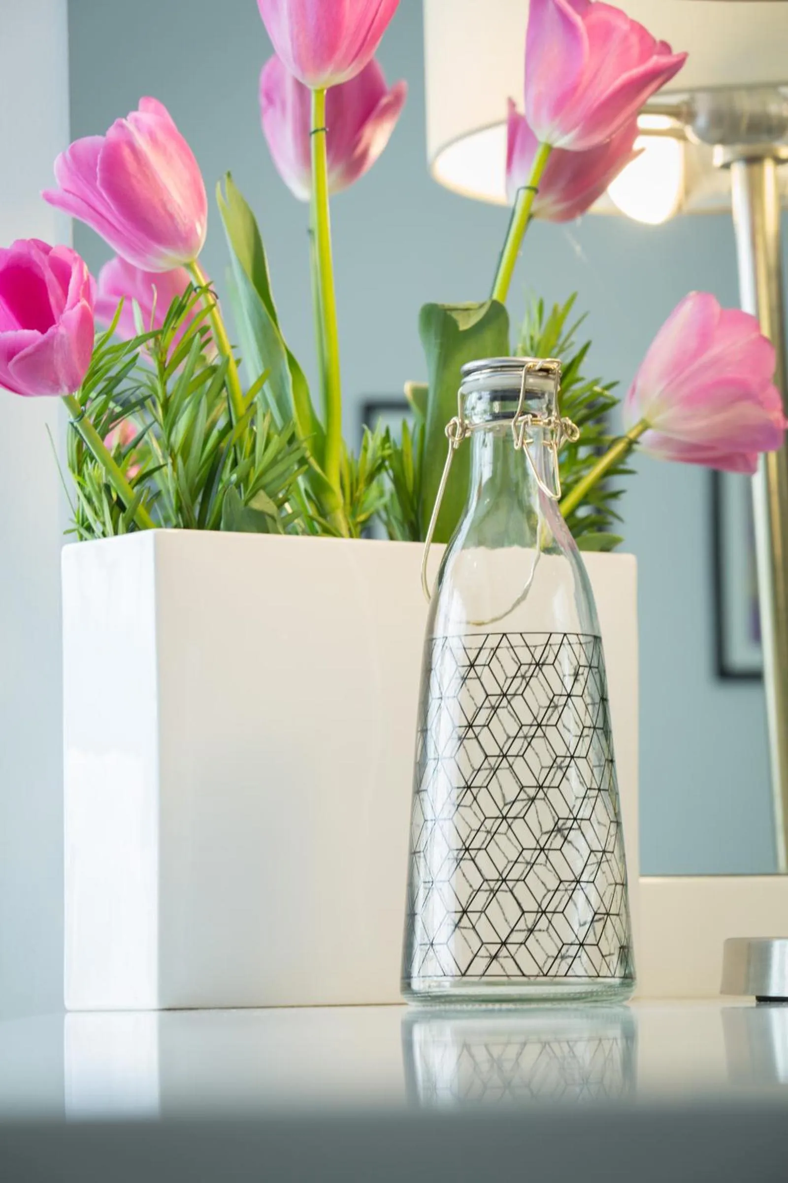 Decorative detail in FlowSuites Polanco