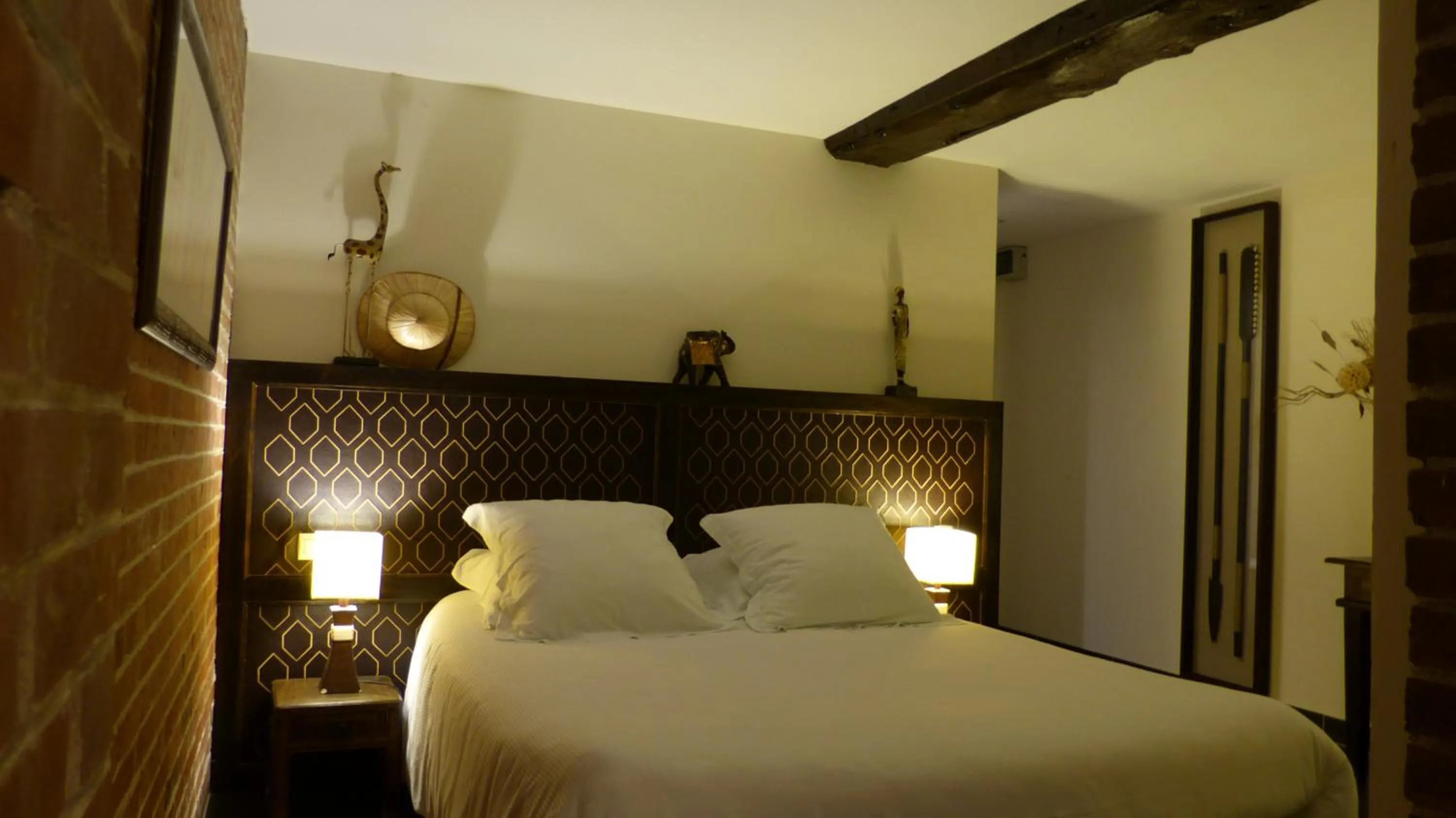 Bed in Le Pave d'Hotes