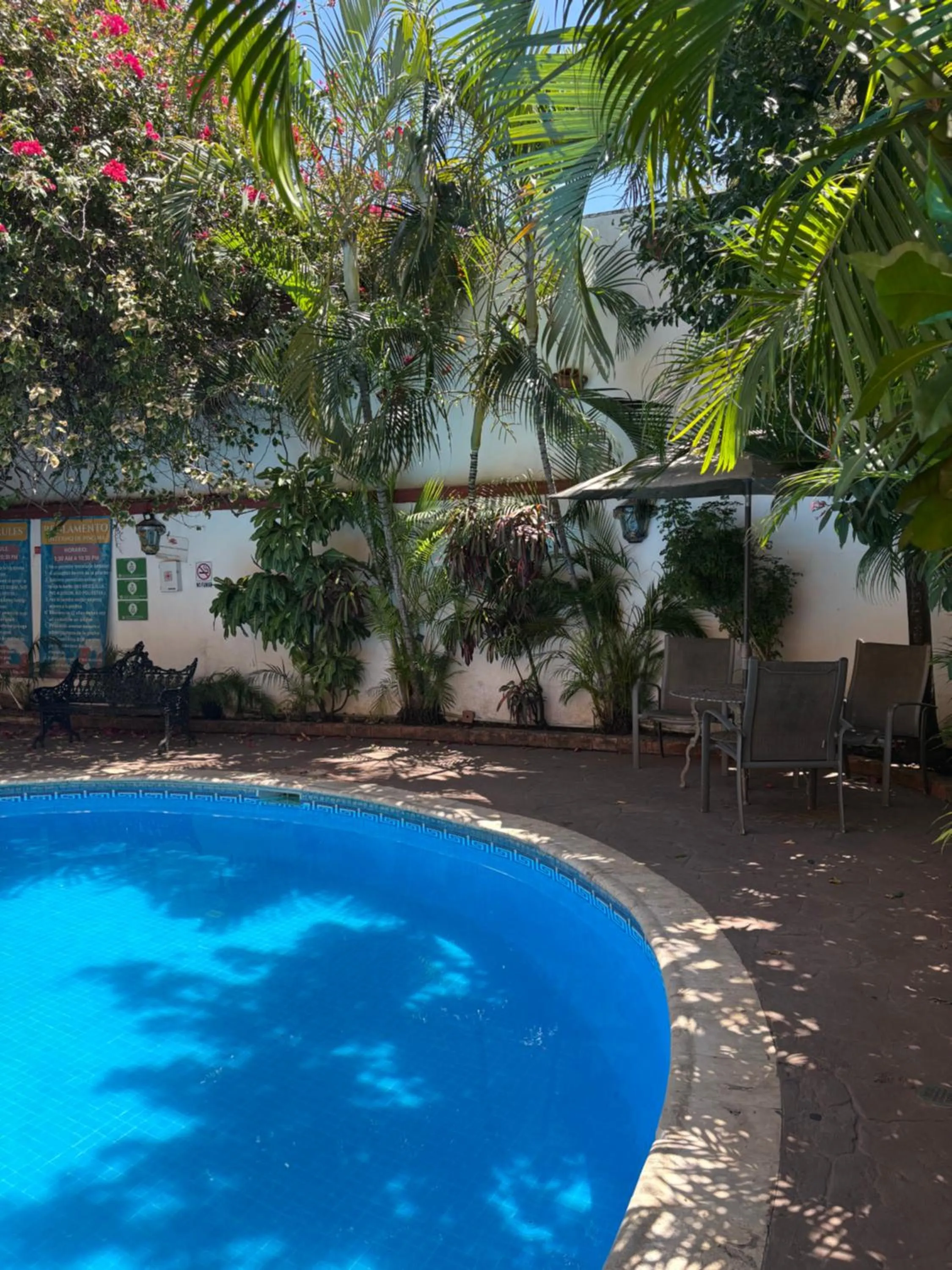 Swimming pool in Suites Cancun Center