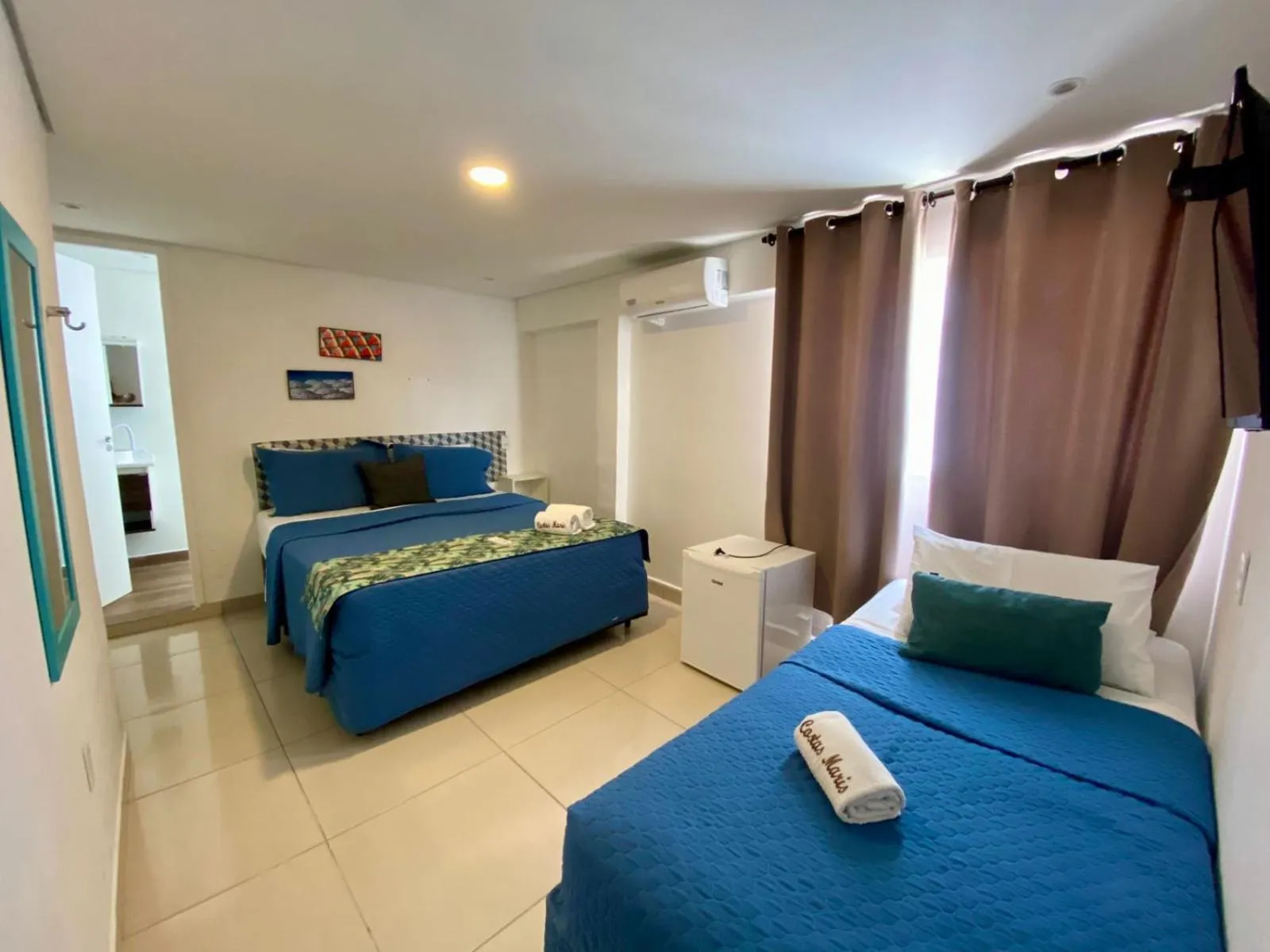 Bed in Costa Maris Beach Hotel Frente Mar