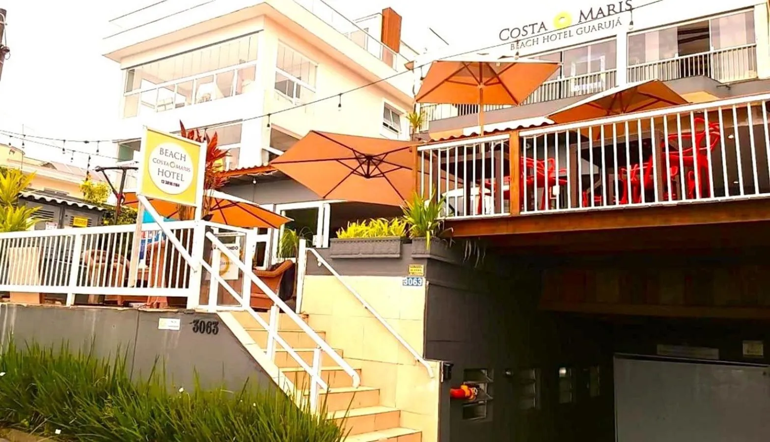 Facade/entrance in Costa Maris Beach Hotel Frente Mar